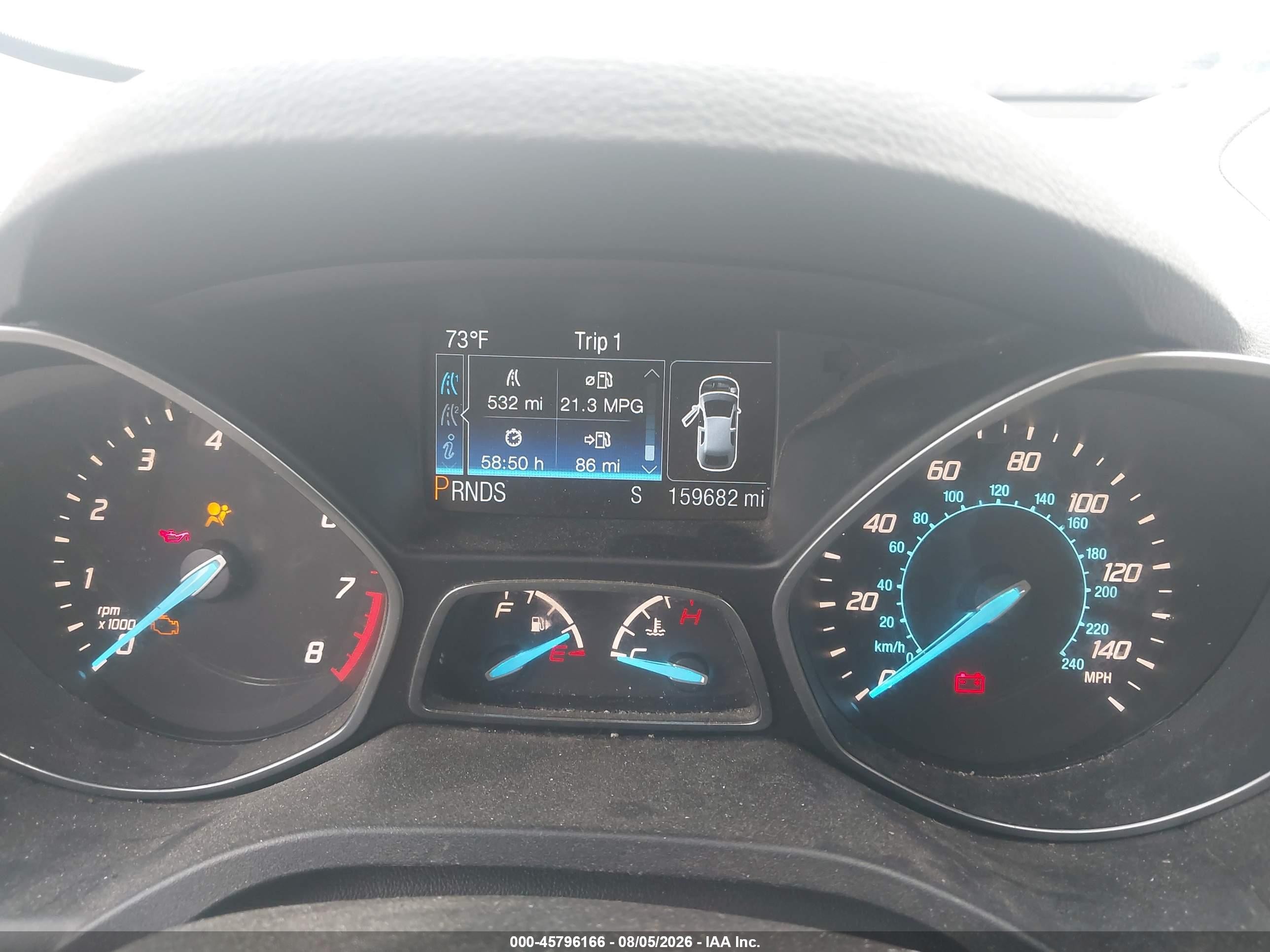 2013 Ford Escape Sel Teal vin: 1FMCU0H9XDUD34065
