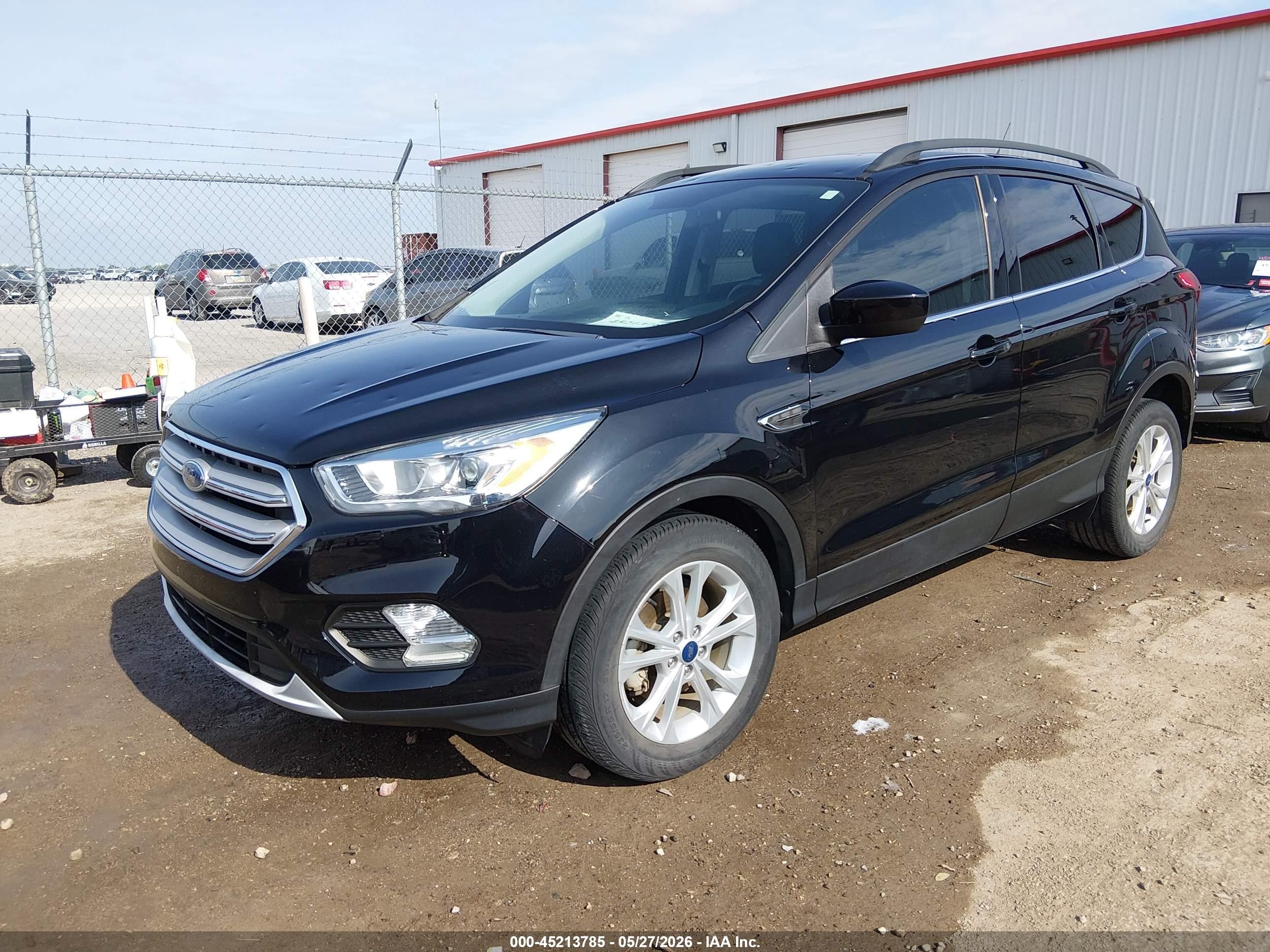 2019 Ford Escape Sel Black vin: 1FMCU0HD0KUB59956