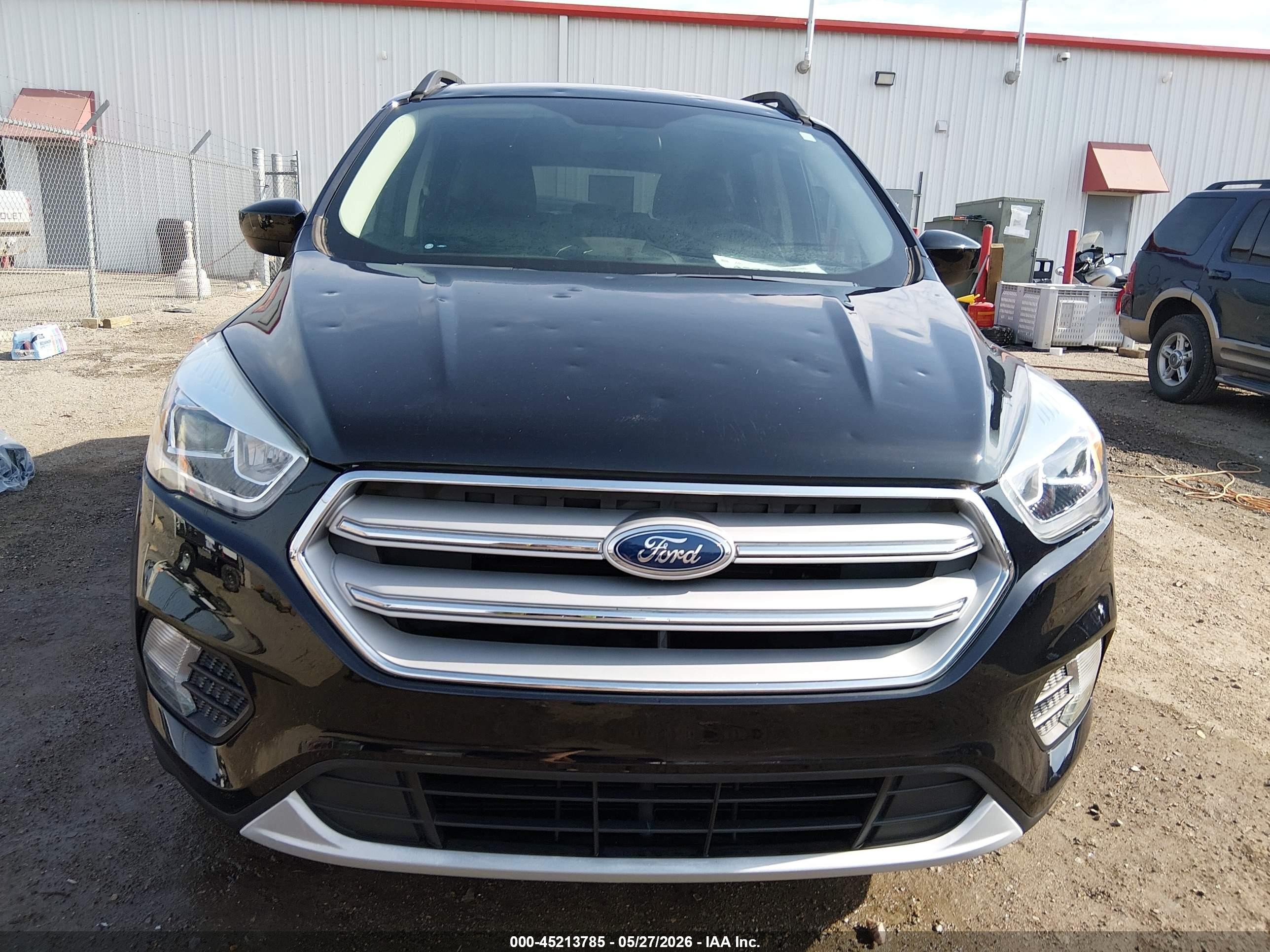 2019 Ford Escape Sel Black vin: 1FMCU0HD0KUB59956
