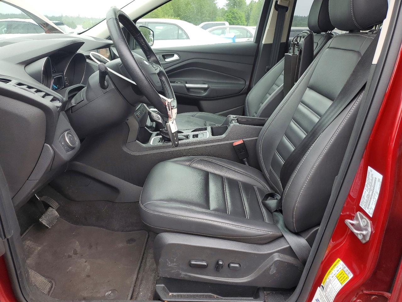 2019 Ford Escape Sel Red vin: 1FMCU0HD1KUA88959