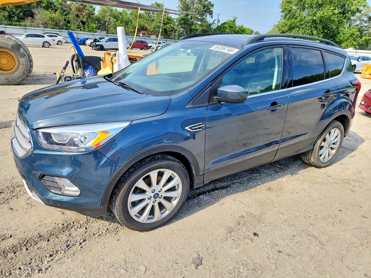 2019 Ford Escape Sel Blue vin: 1FMCU0HD1KUB20373