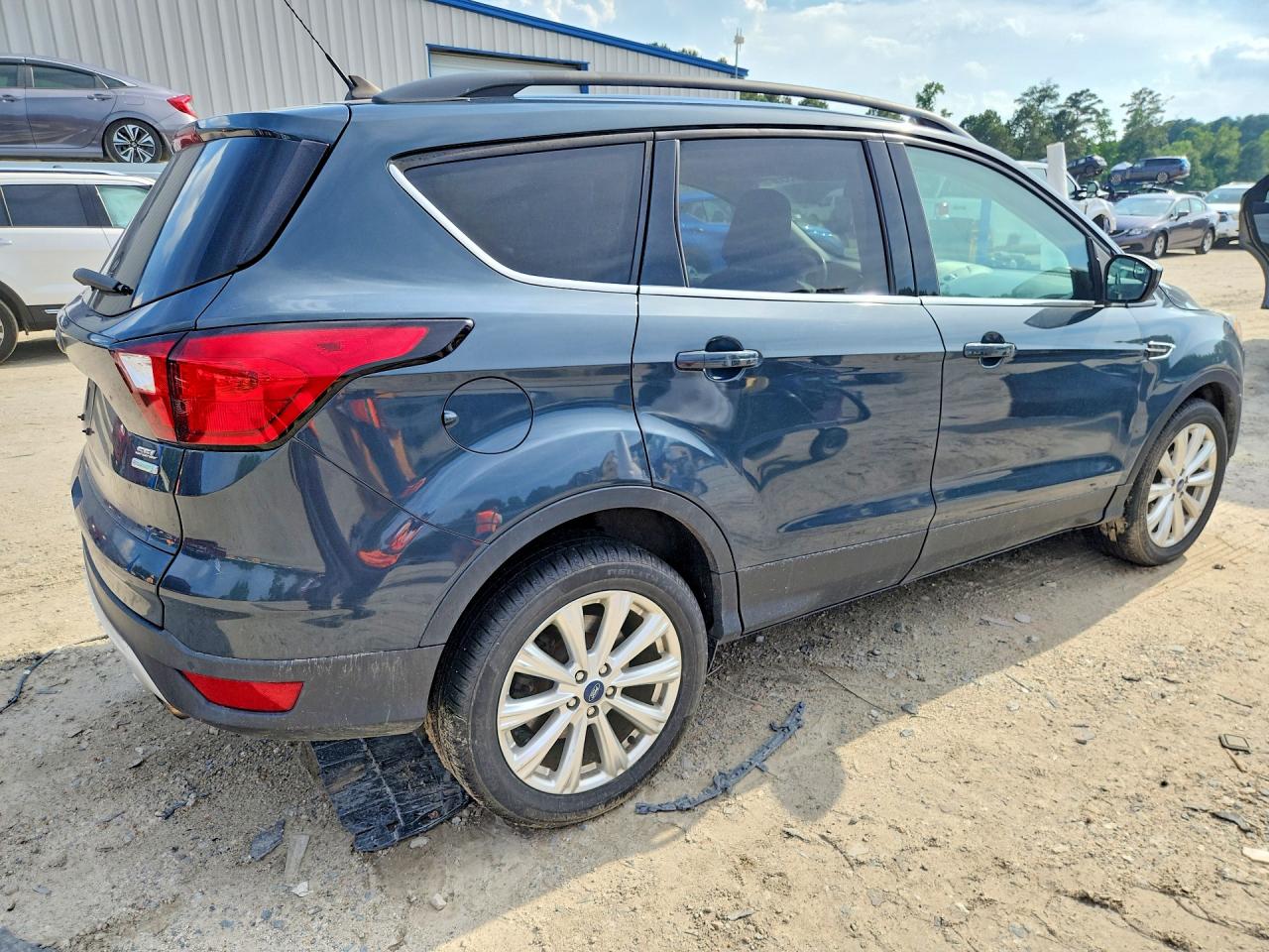 2019 Ford Escape Sel Blue vin: 1FMCU0HD1KUB20373