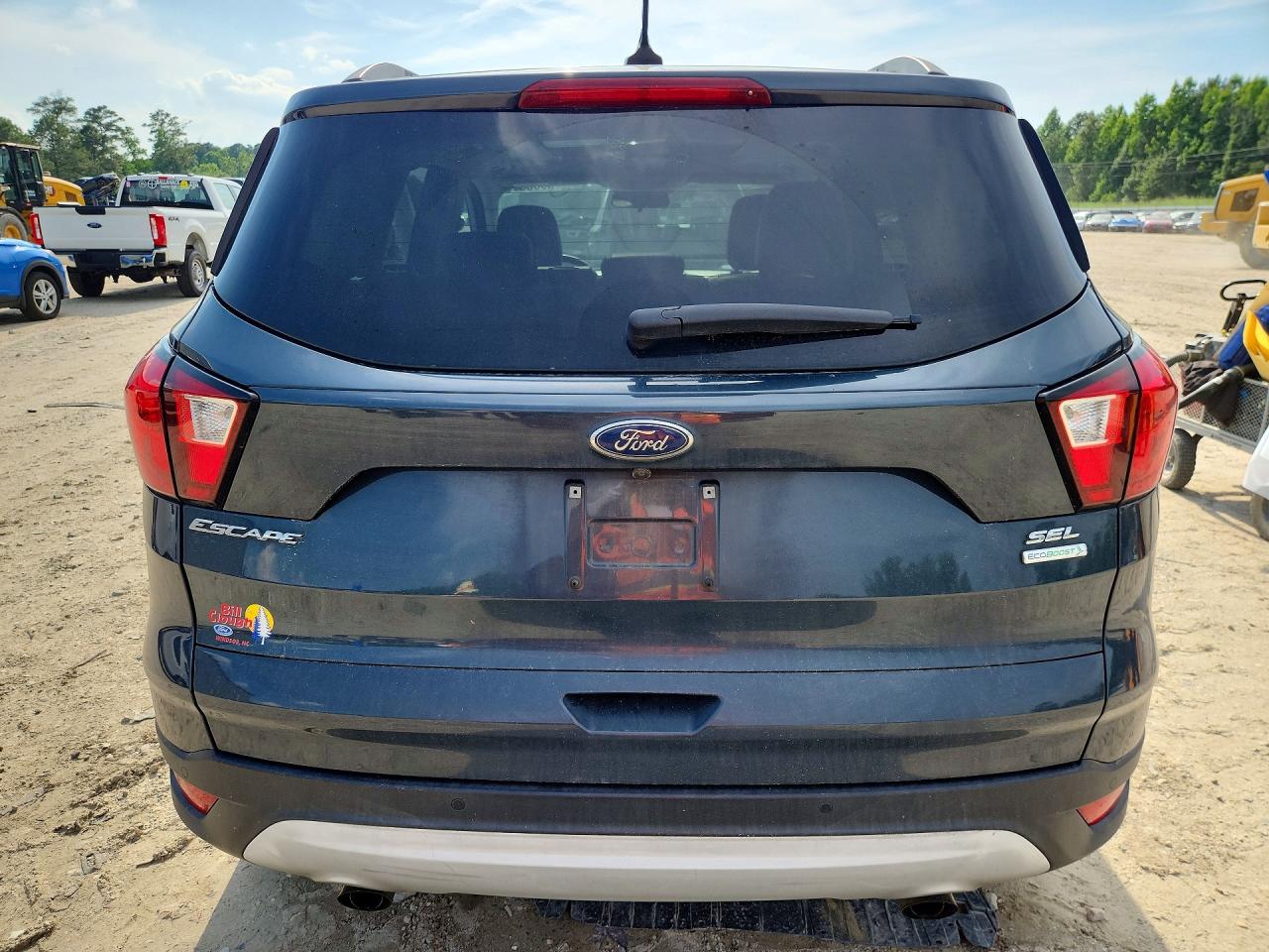 2019 Ford Escape Sel Blue vin: 1FMCU0HD1KUB20373