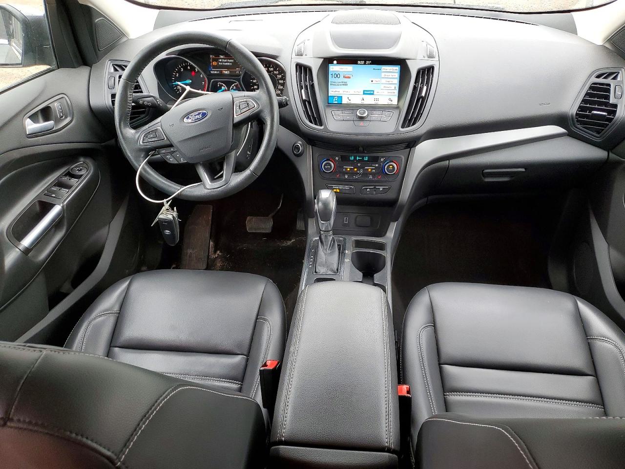 2019 Ford Escape Sel Gray vin: 1FMCU0HD2KUB70943