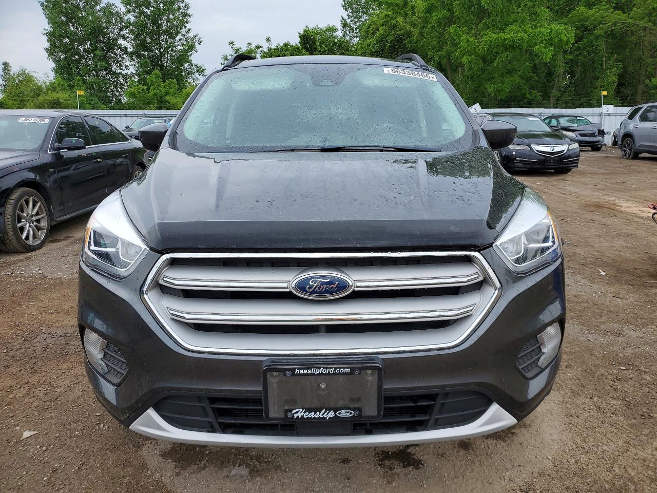 2019 Ford Escape Sel Gray vin: 1FMCU0HD2KUB70943