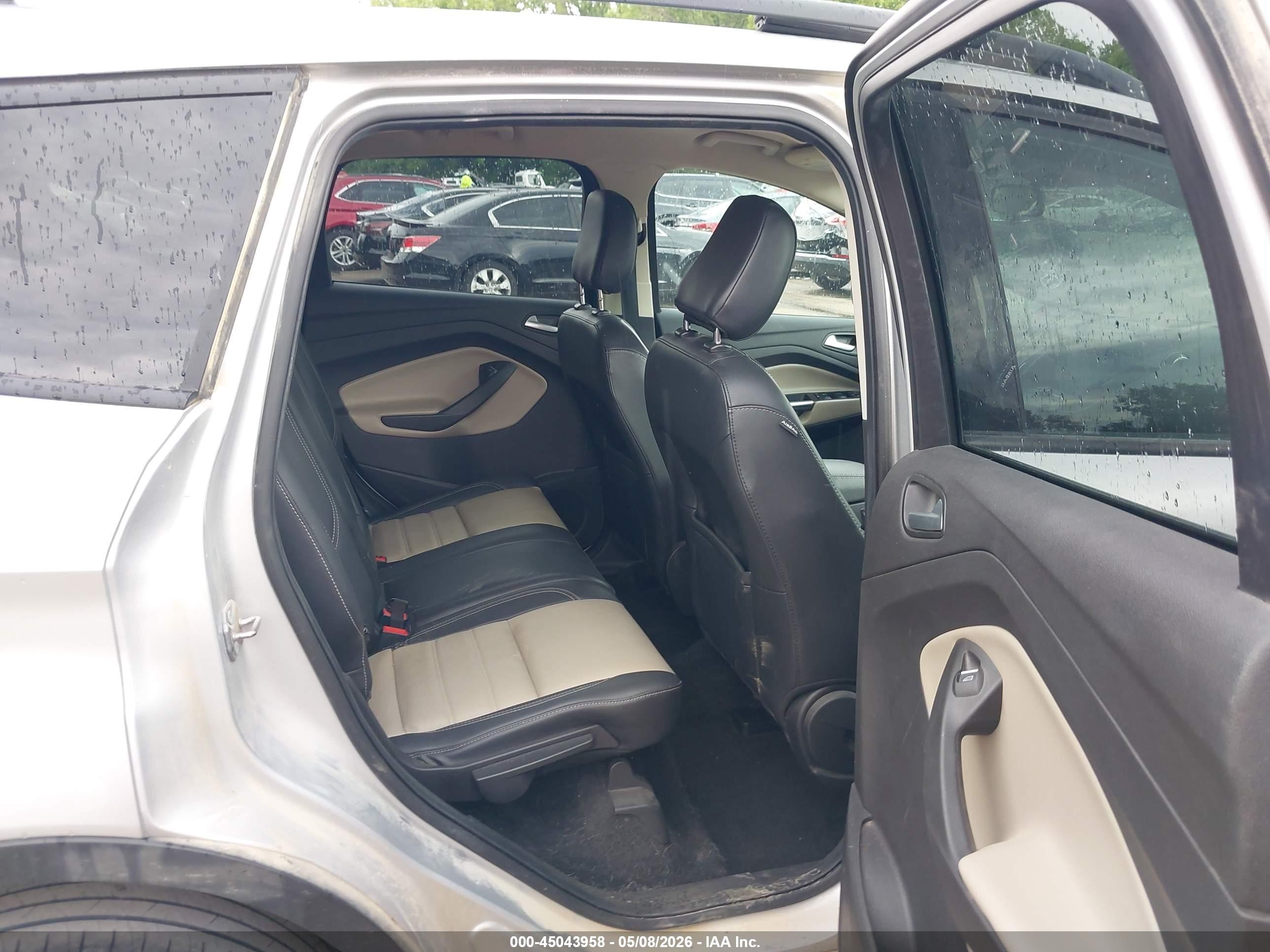 2019 Ford Escape Sel Серебряный vin: 1FMCU0HD3KUA71421