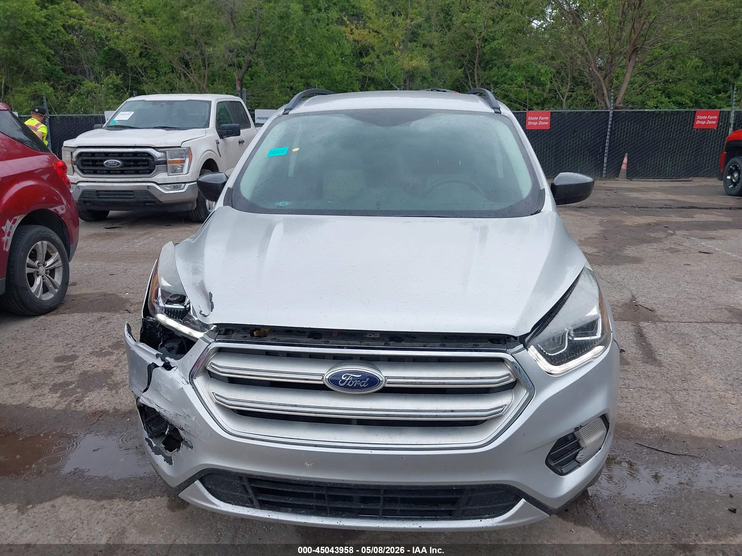 2019 Ford Escape Sel Серебряный vin: 1FMCU0HD3KUA71421