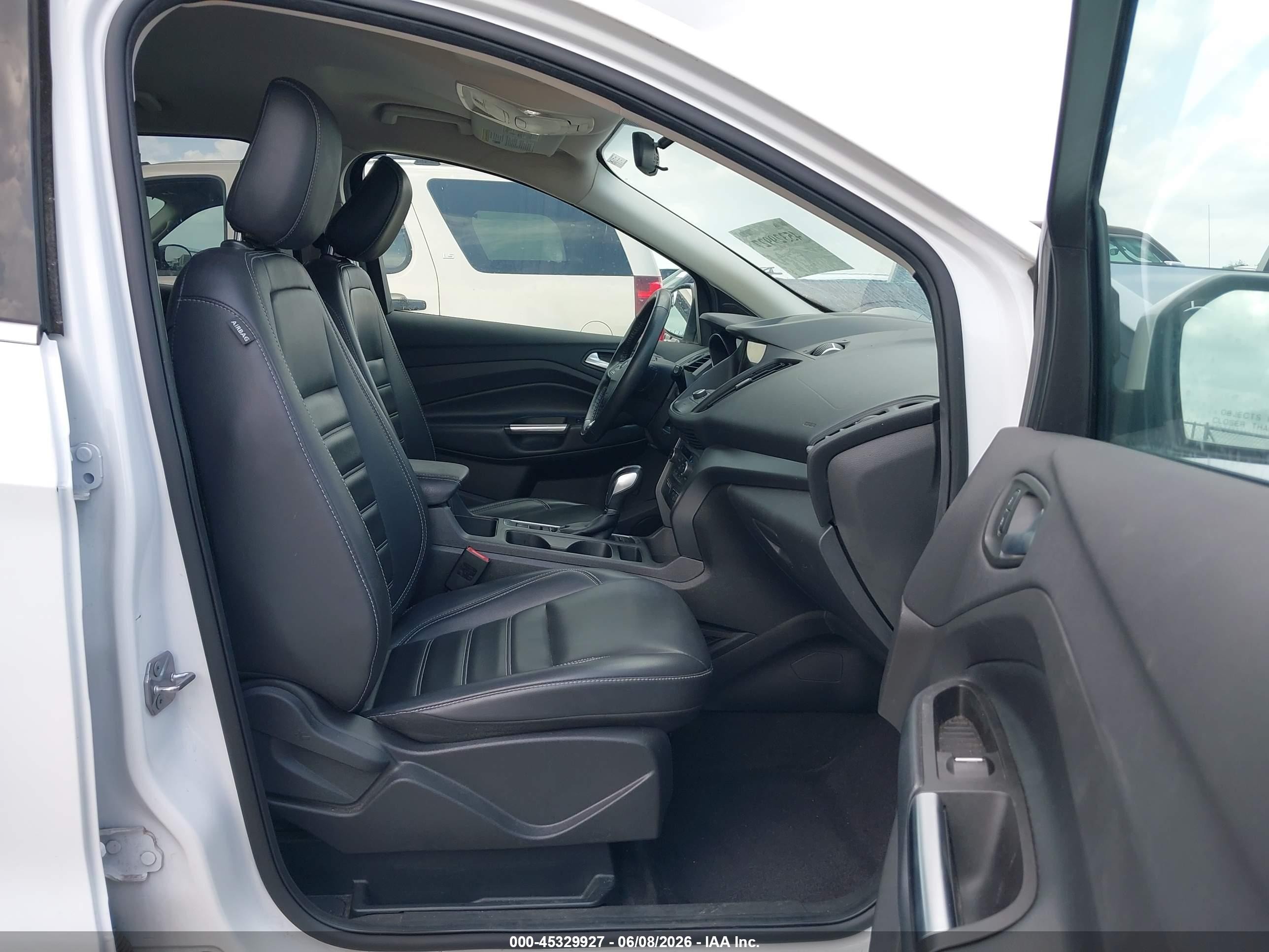 2019 Ford Escape Sel White vin: 1FMCU0HD3KUB00982