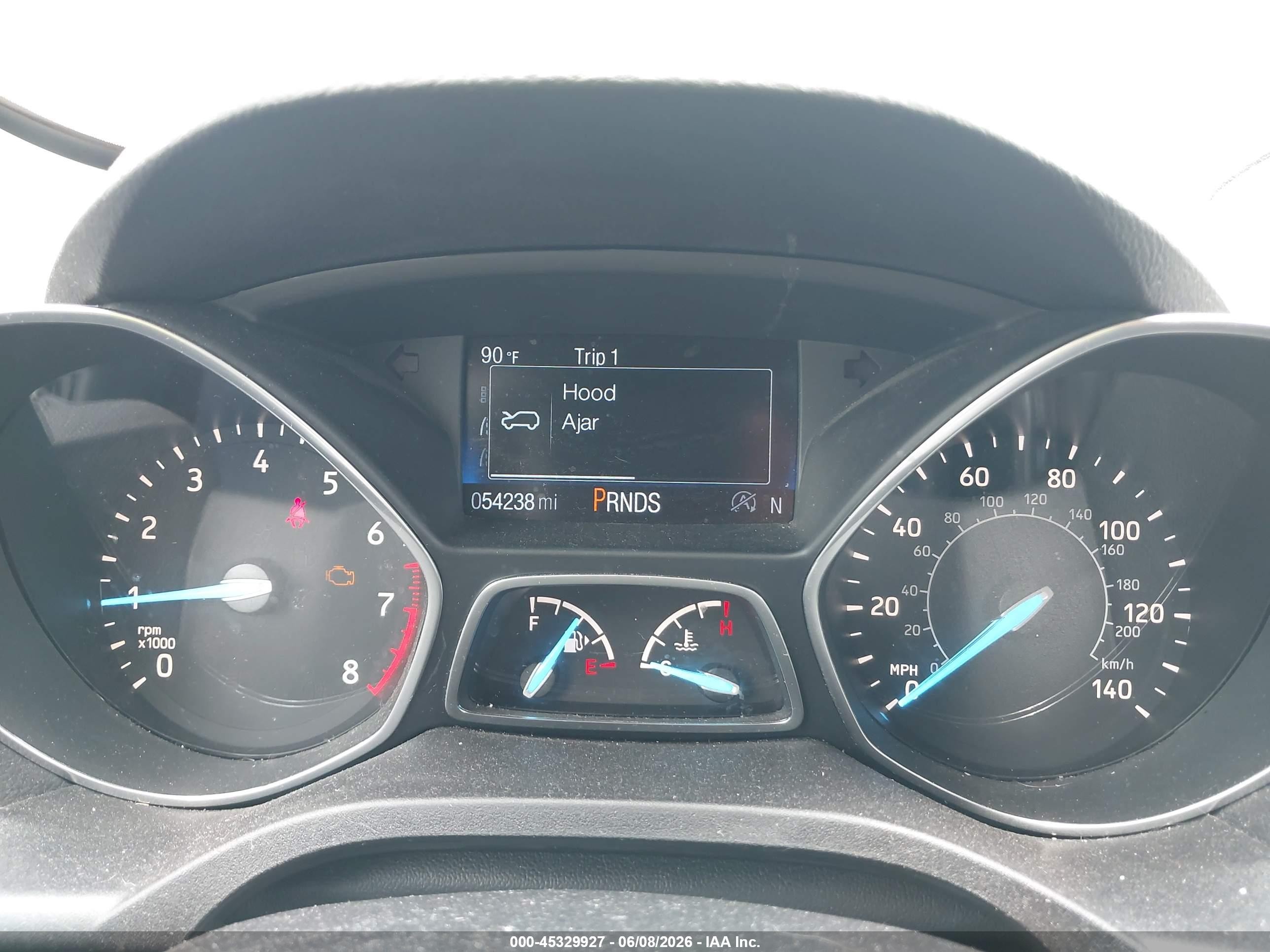 2019 Ford Escape Sel White vin: 1FMCU0HD3KUB00982