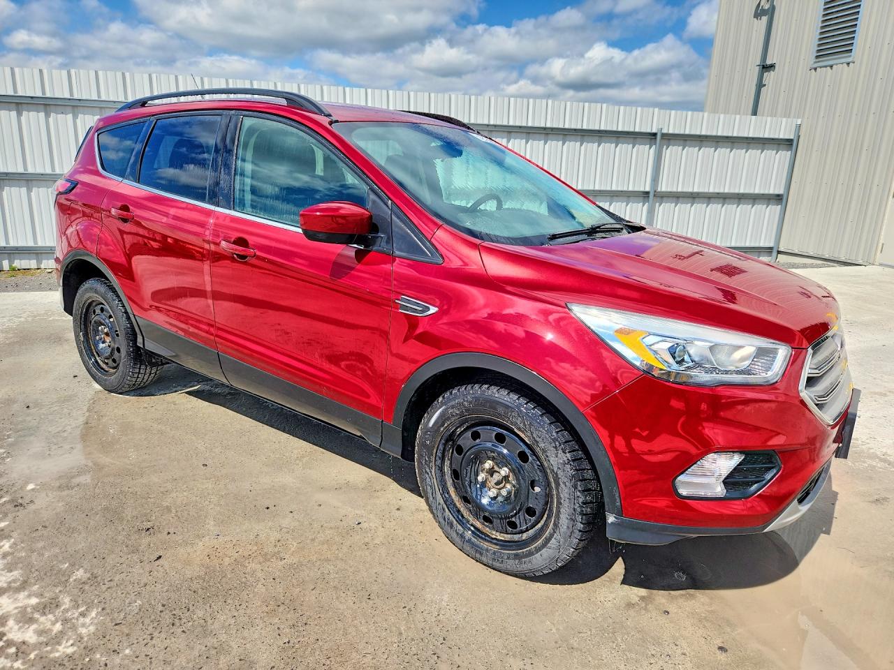 2018 Ford Escape Sel Red vin: 1FMCU0HD4JUD23837