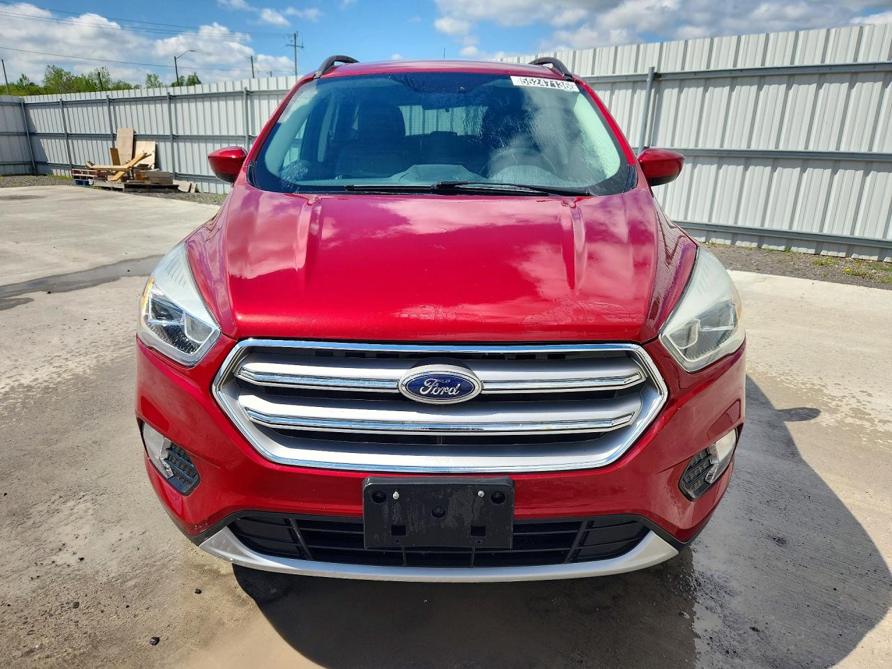 2018 Ford Escape Sel Red vin: 1FMCU0HD4JUD23837