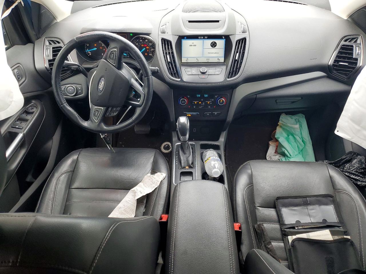 2018 Ford Escape Sel Синий vin: 1FMCU0HD5JUB03638