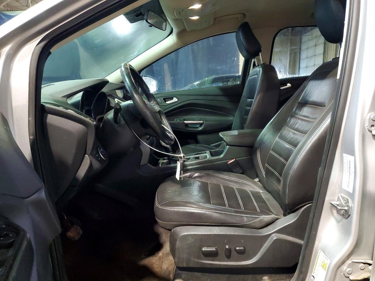 2018 Ford Escape Sel Silver vin: 1FMCU0HD7JUD03114