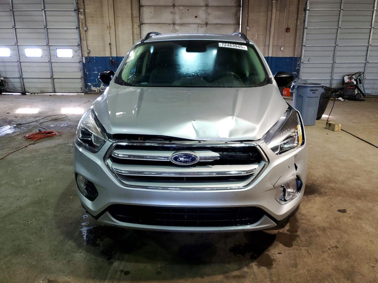2018 Ford Escape Sel Silver vin: 1FMCU0HD7JUD03114