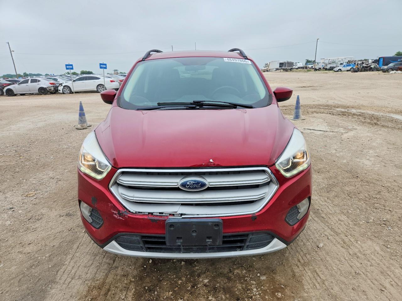 2019 Ford Escape Sel Burgundy vin: 1FMCU0HD8KUB85916