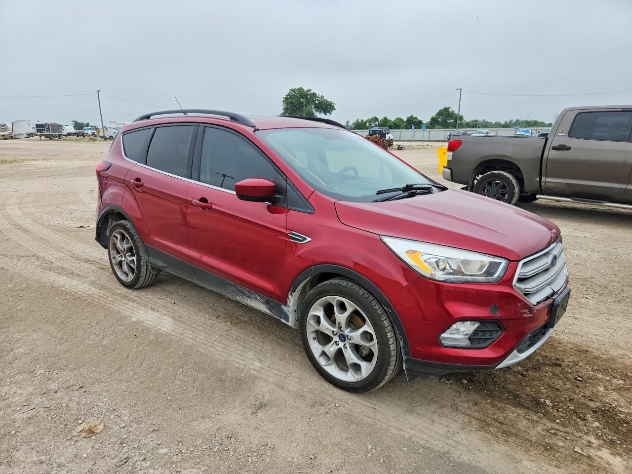 2019 Ford Escape Sel Burgundy vin: 1FMCU0HD8KUB85916