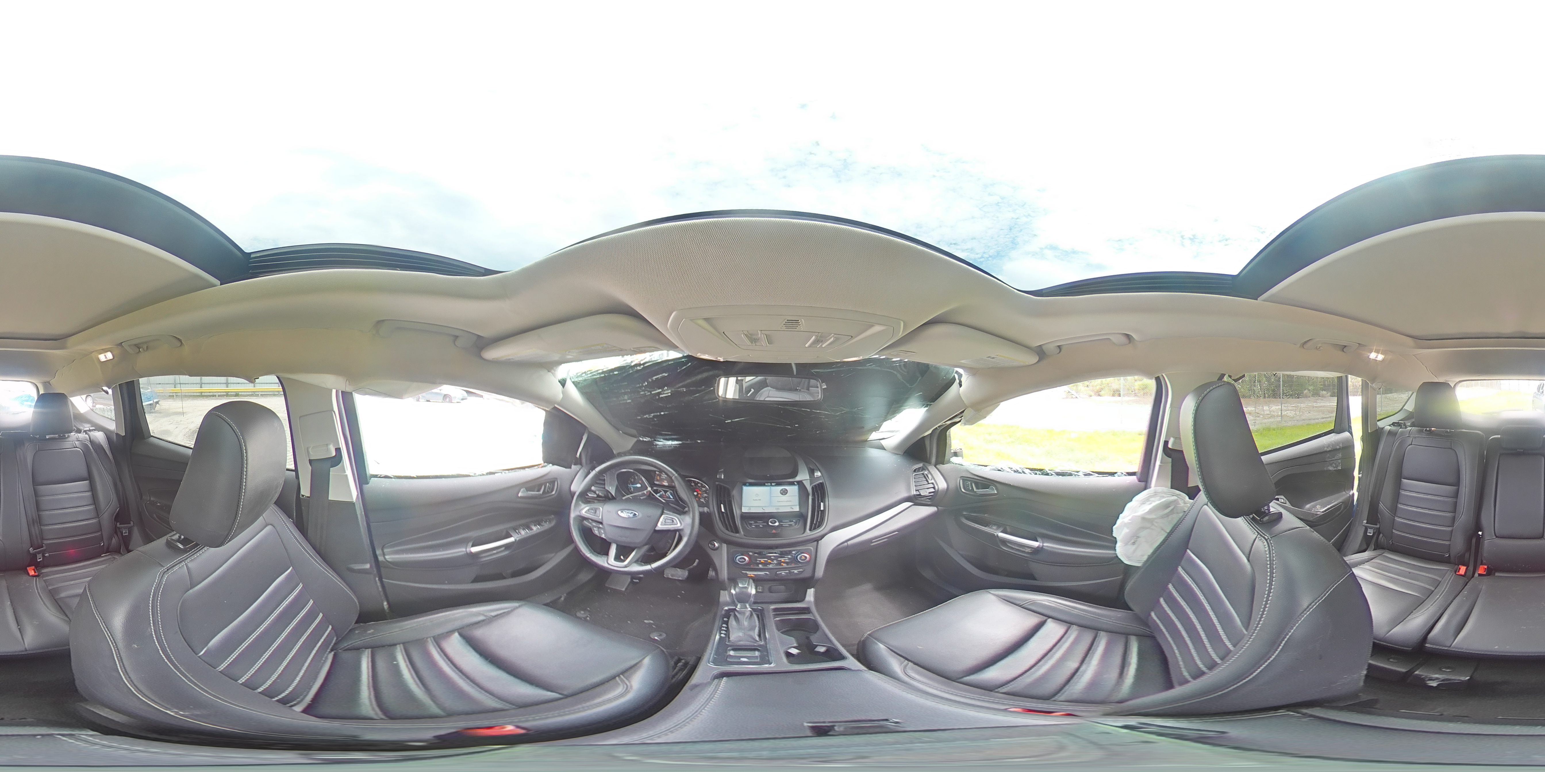 2019 Ford Escape Sel Blue vin: 1FMCU0HDXKUB48365