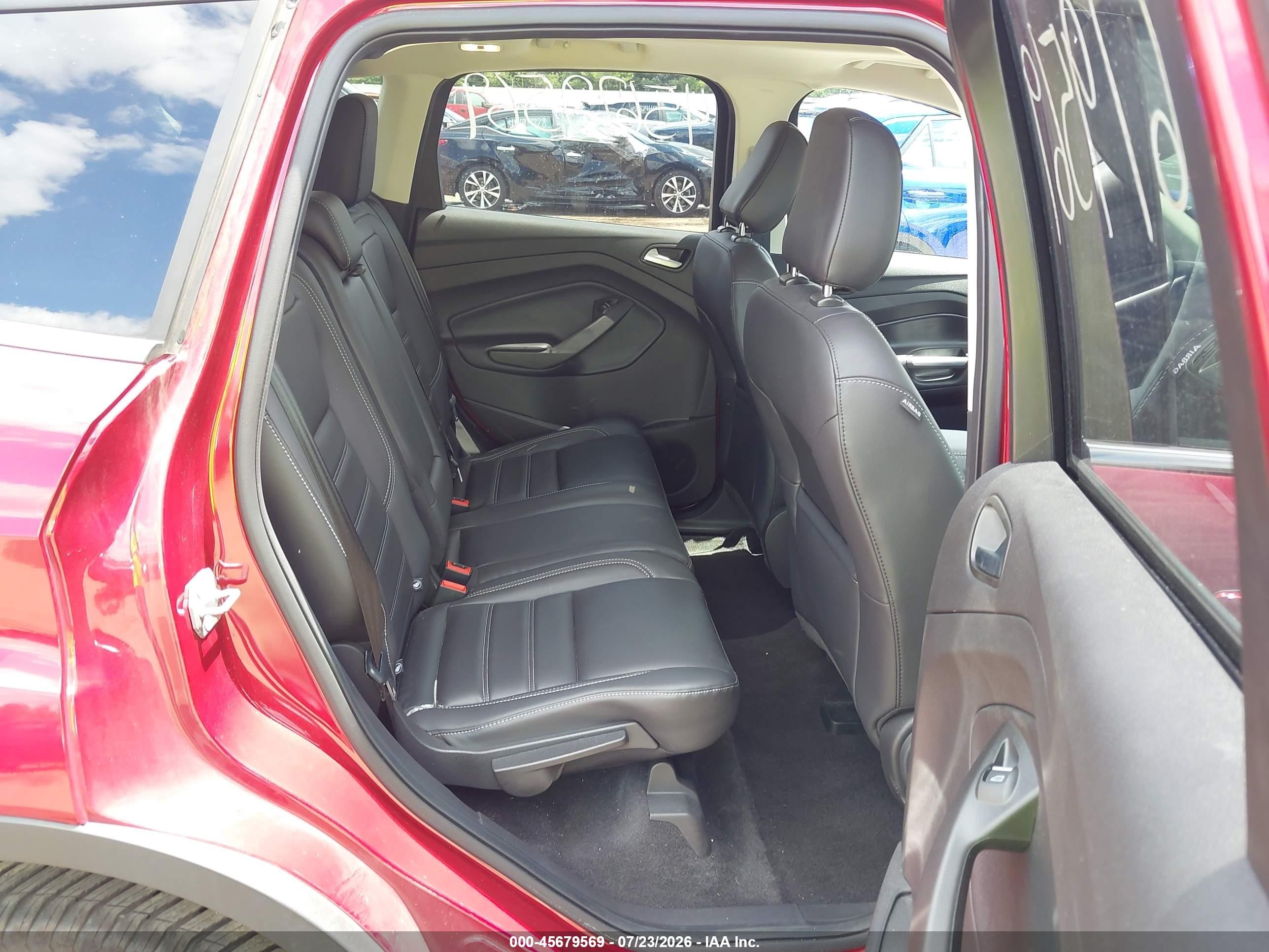 2019 Ford Escape Sel Red vin: 1FMCU0HDXKUB96674