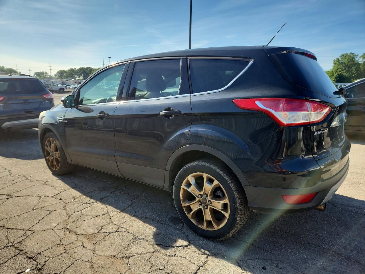 2013 Ford Escape Sel Black vin: 1FMCU0HX0DUB57220