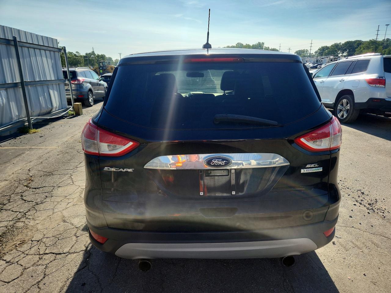 2013 Ford Escape Sel Black vin: 1FMCU0HX0DUB57220