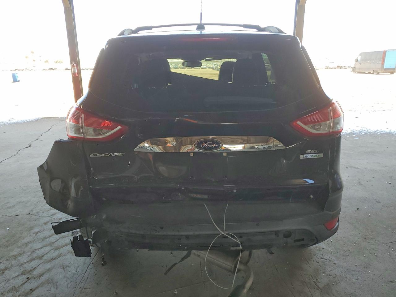 2013 Ford Escape Sel Black vin: 1FMCU0HX0DUB83610