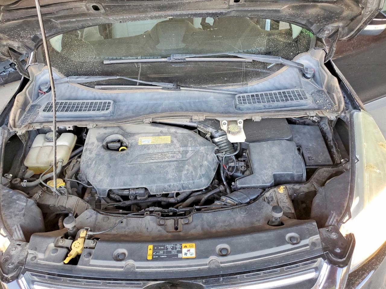 2013 Ford Escape Sel Black vin: 1FMCU0HX0DUB83610