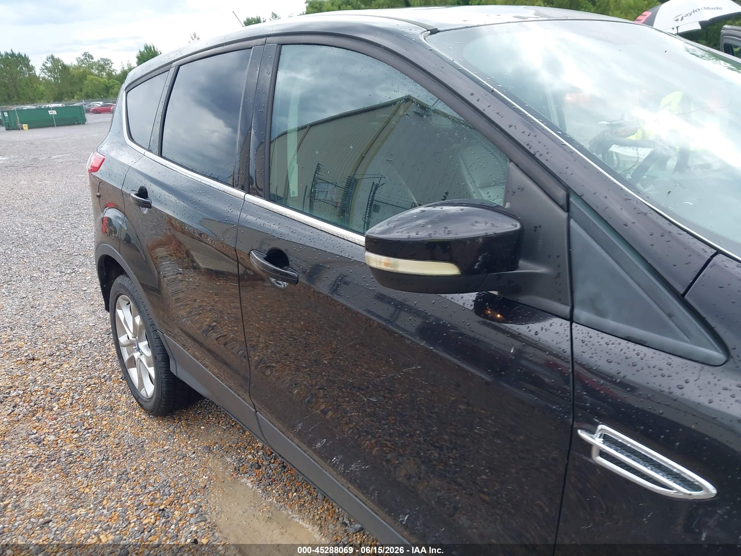 2013 Ford Escape Sel Black vin: 1FMCU0HX0DUC25404