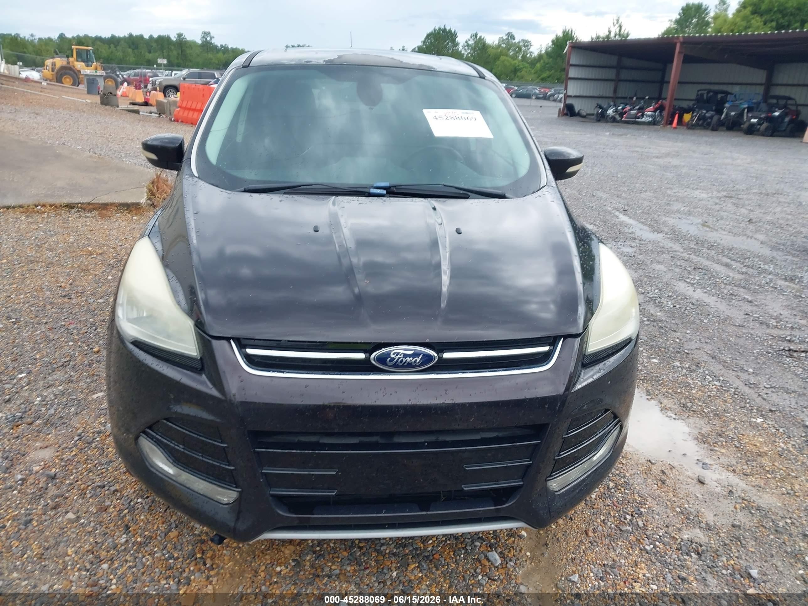 2013 Ford Escape Sel Black vin: 1FMCU0HX0DUC25404