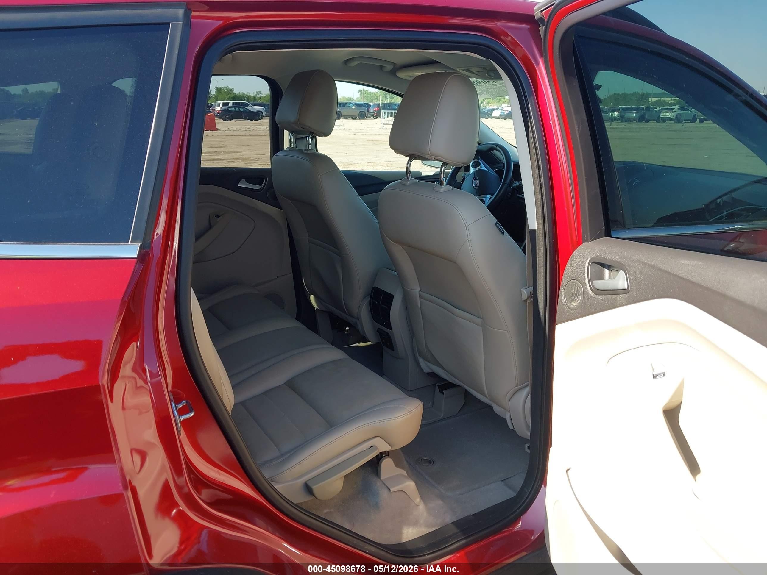 2013 Ford Escape Sel Red vin: 1FMCU0HX0DUC54188