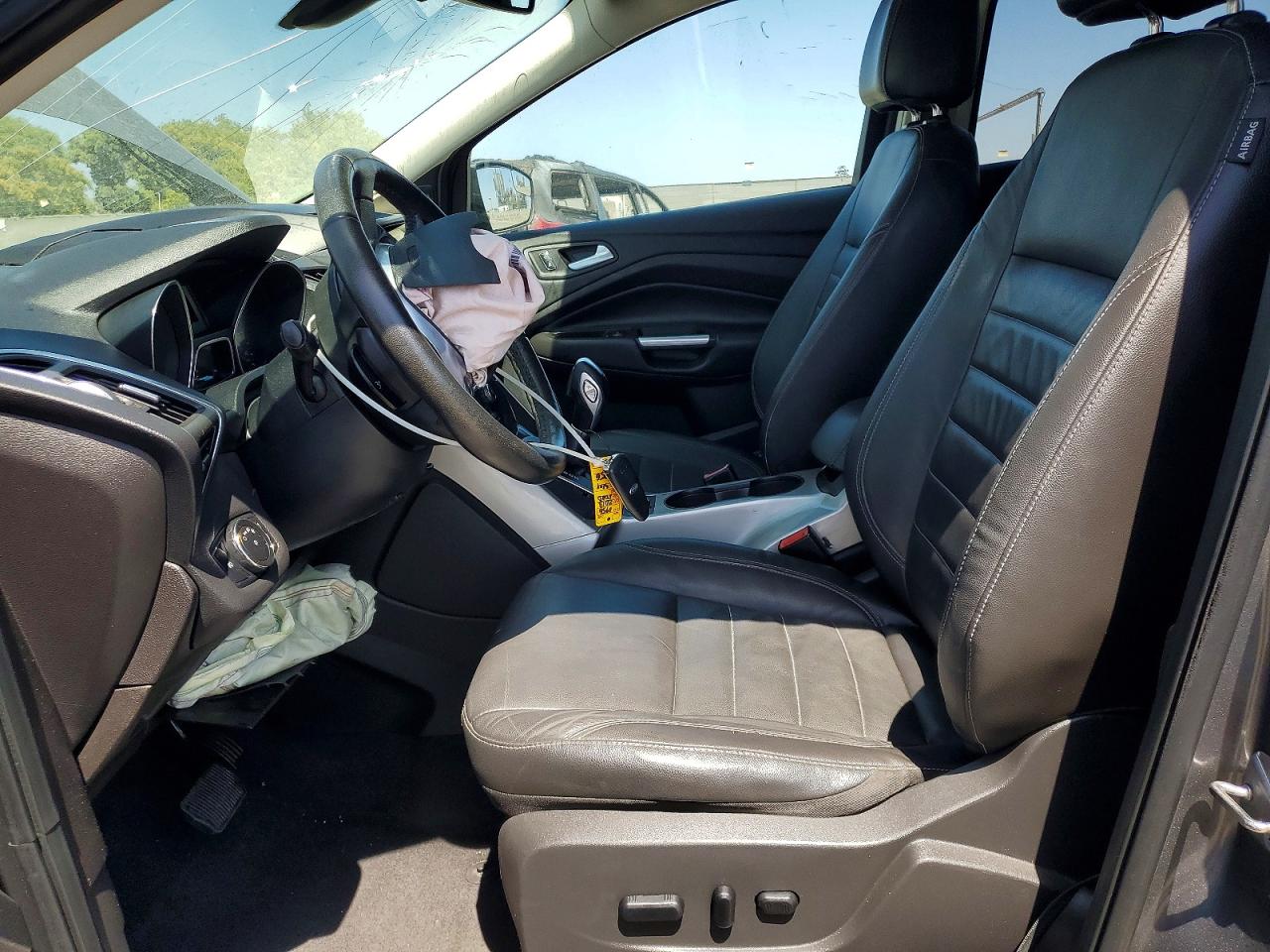 2013 Ford Escape Sel Gray vin: 1FMCU0HX0DUD40956
