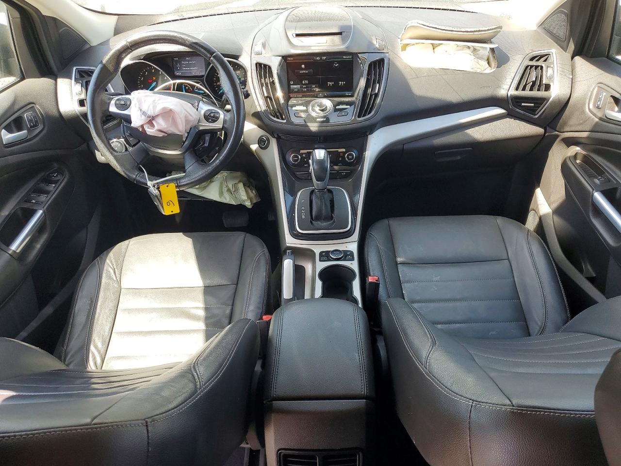 2013 Ford Escape Sel Gray vin: 1FMCU0HX0DUD40956
