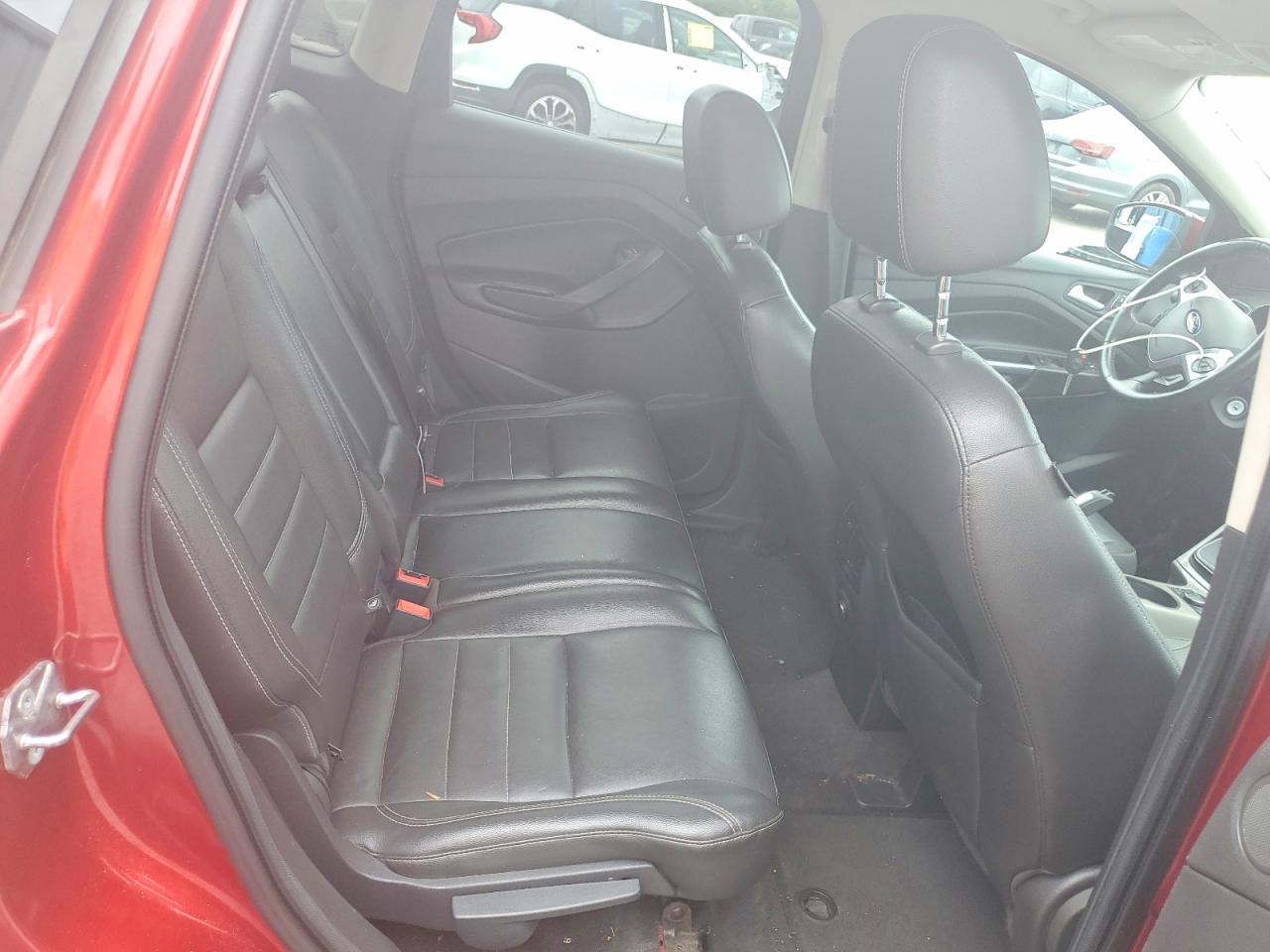 2013 Ford Escape Sel Red vin: 1FMCU0HX1DUA74993