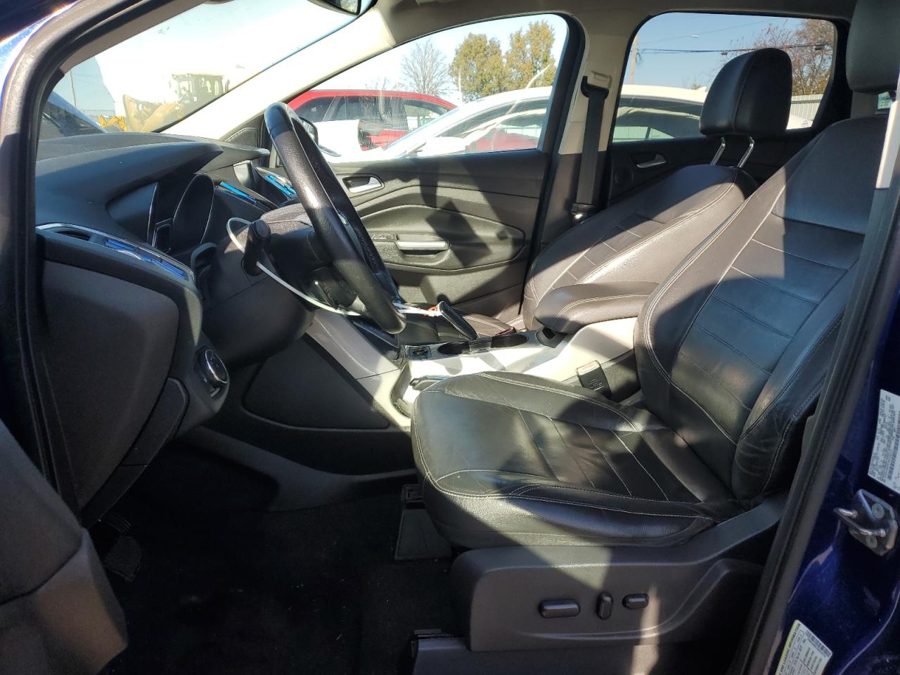2013 Ford Escape Sel Синий vin: 1FMCU0HX1DUC53731