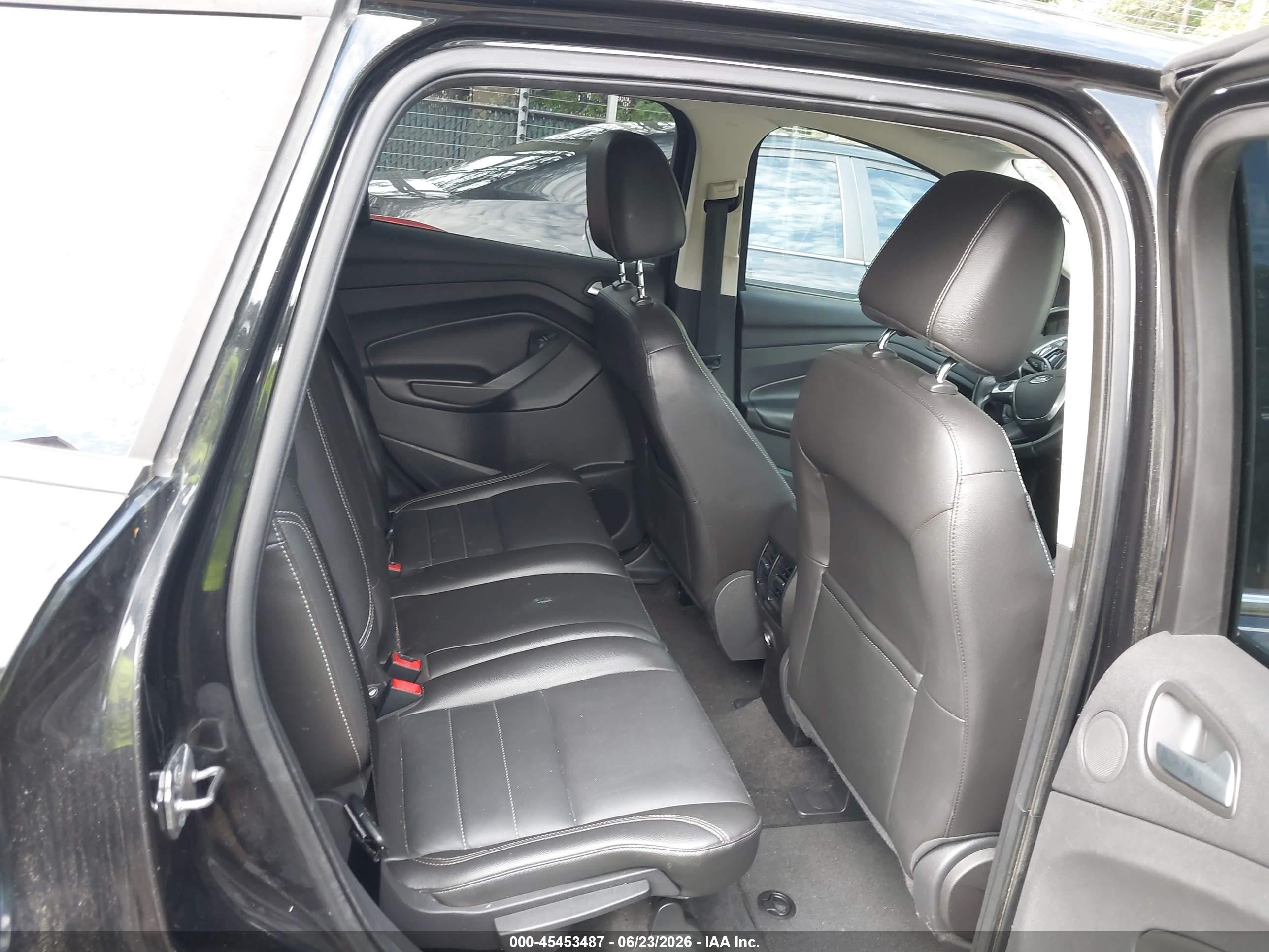 2013 Ford Escape Sel Black vin: 1FMCU0HX1DUD63078