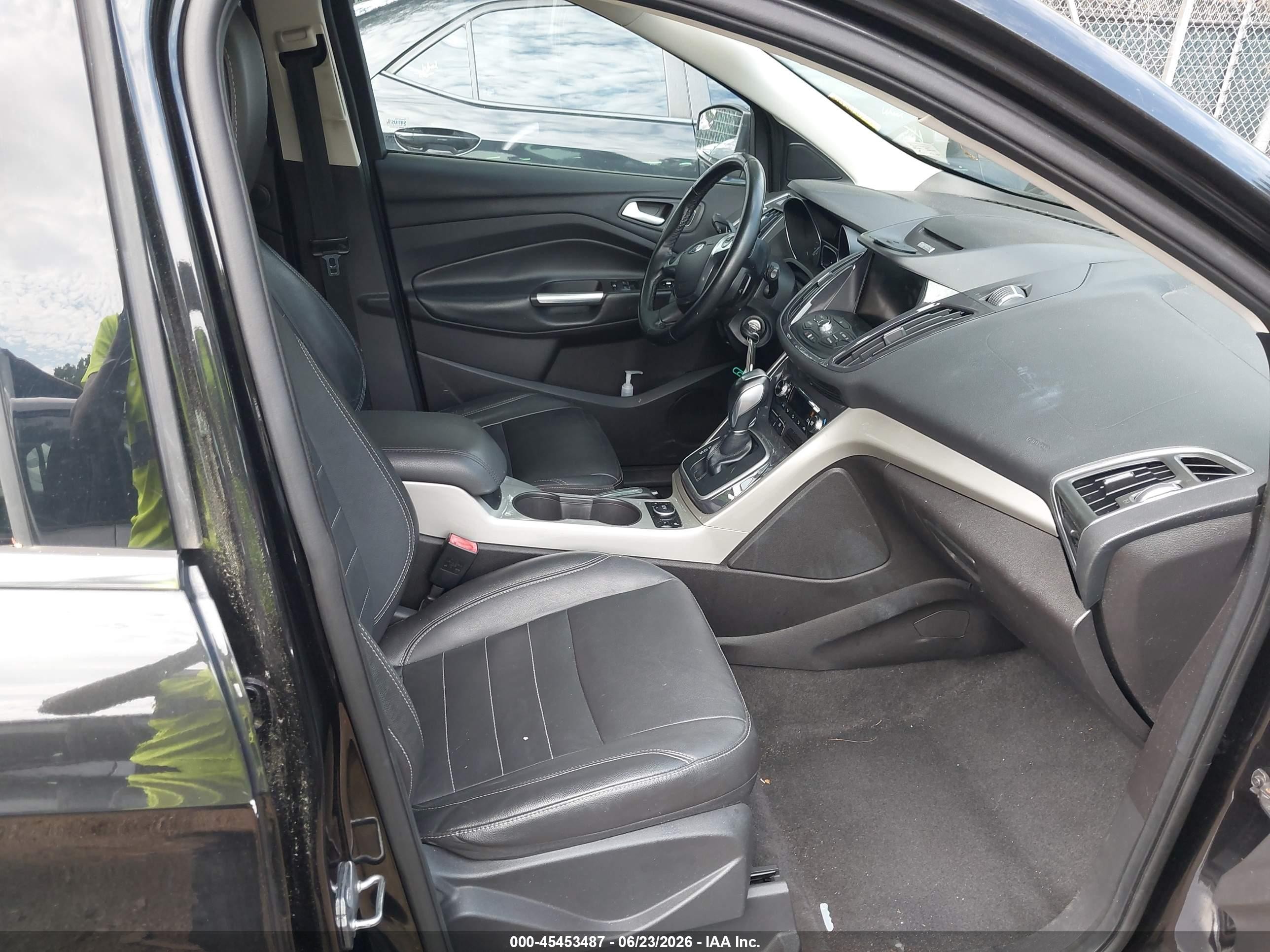 2013 Ford Escape Sel Black vin: 1FMCU0HX1DUD63078