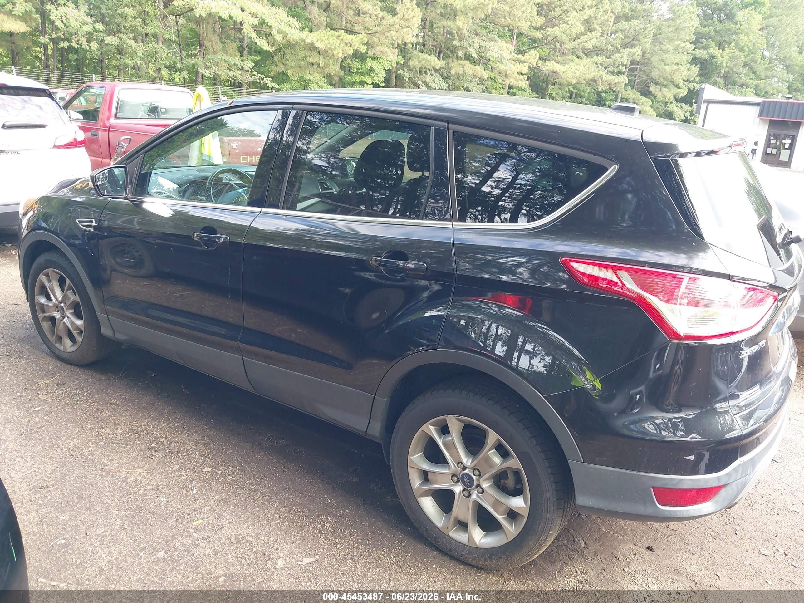 2013 Ford Escape Sel Black vin: 1FMCU0HX1DUD63078