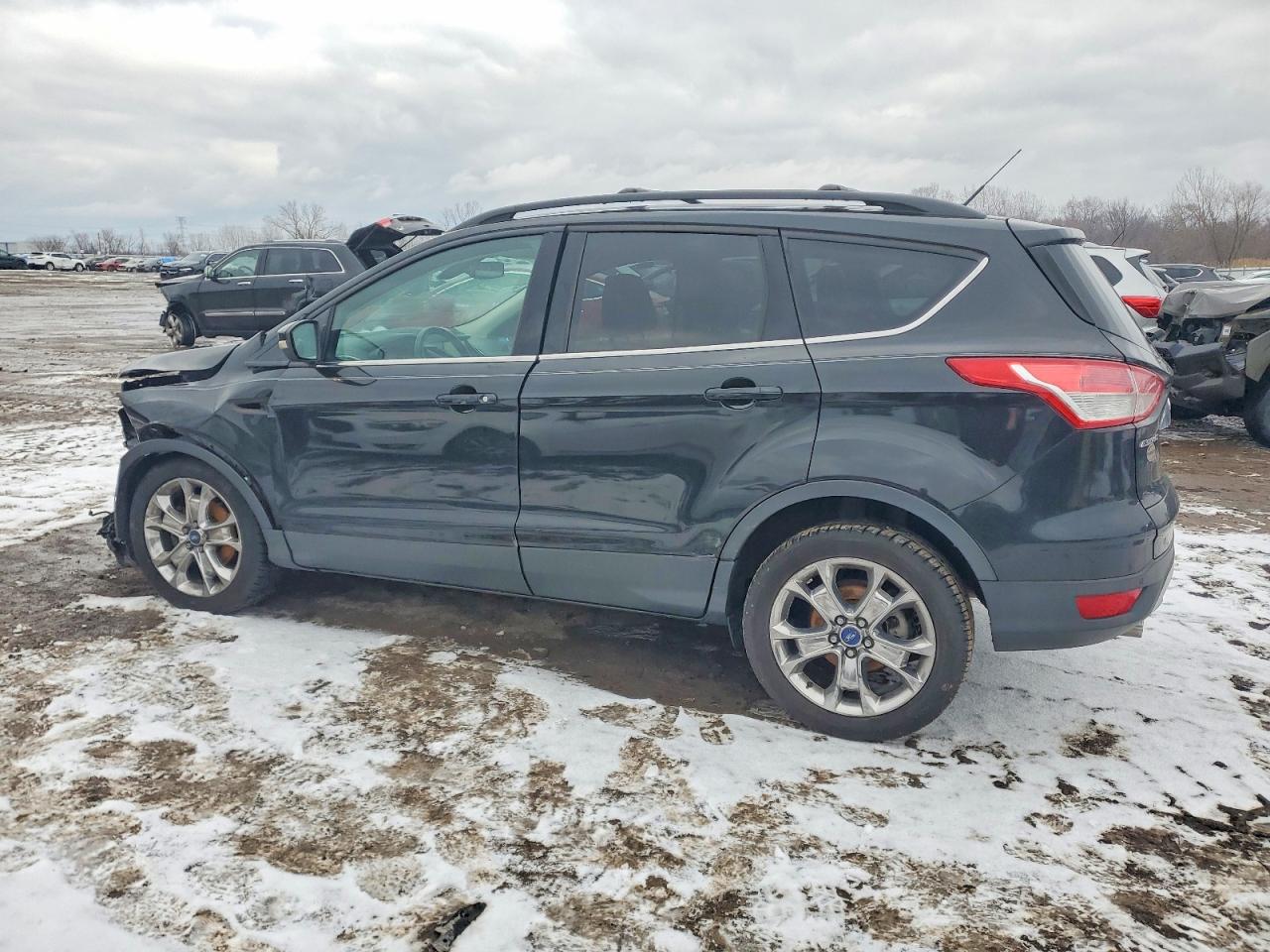 2013 Ford Escape Sel Black vin: 1FMCU0HX2DUB81518