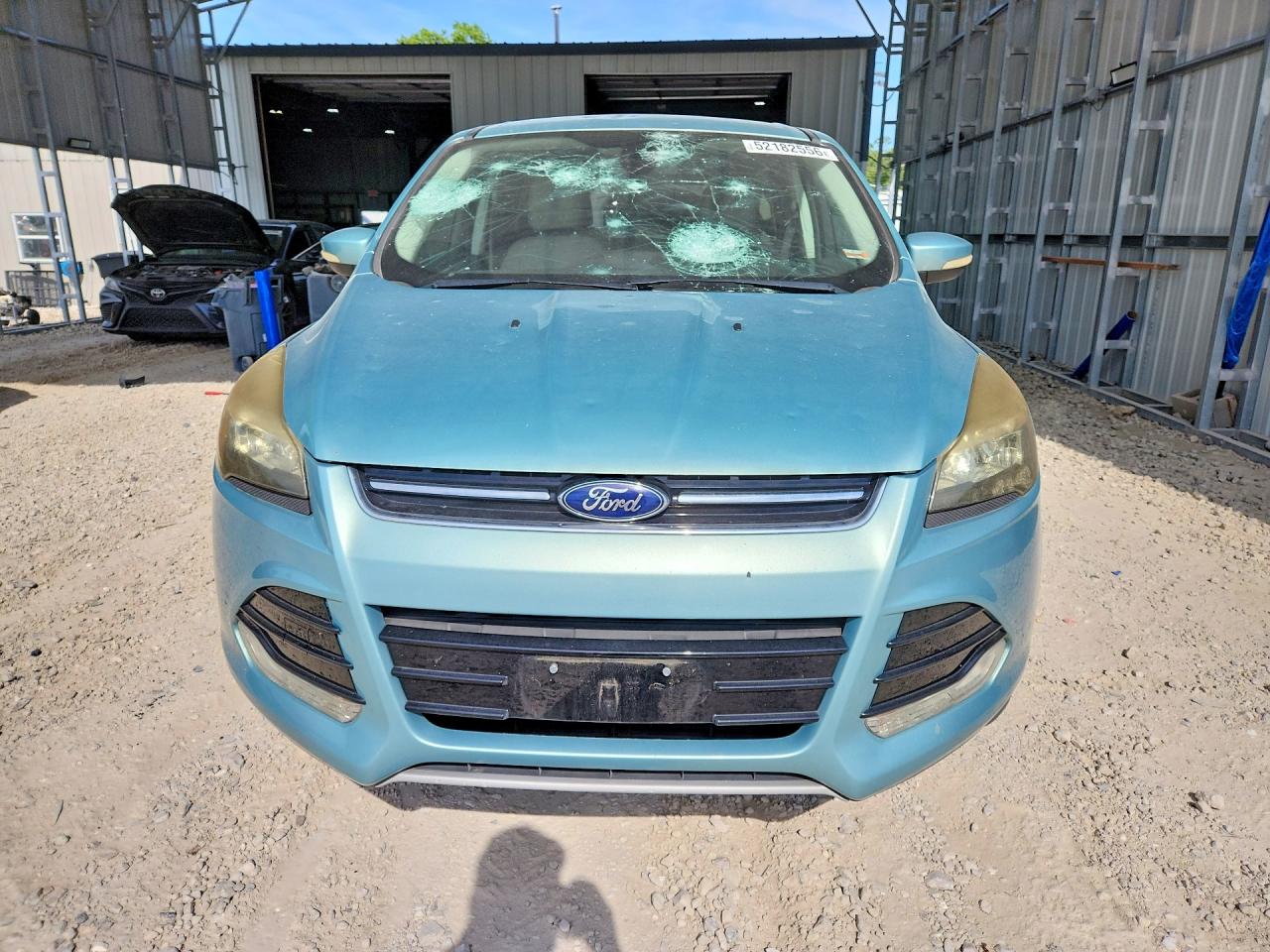 2013 Ford Escape Sel Turquoise vin: 1FMCU0HX2DUC10337