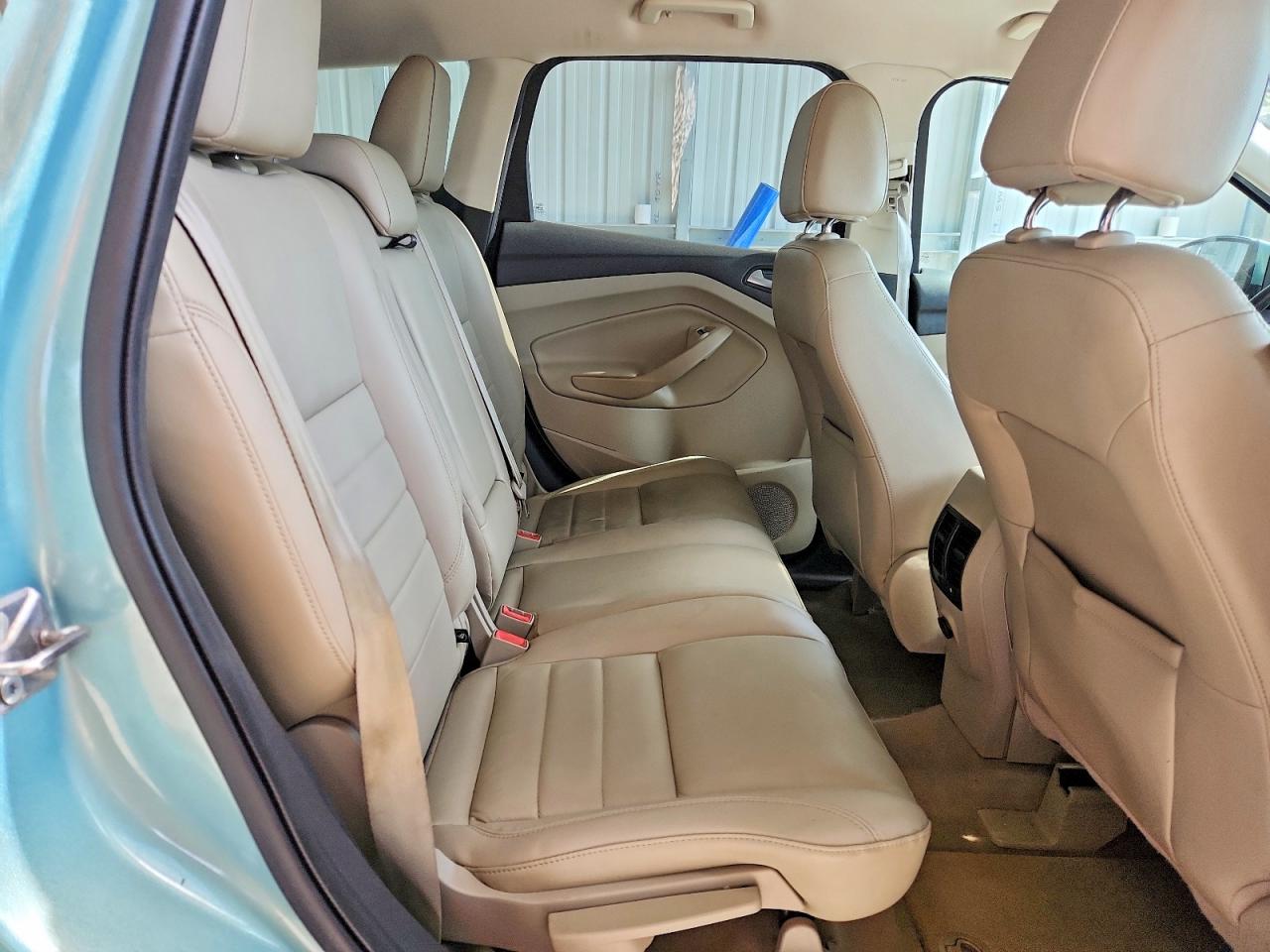 2013 Ford Escape Sel Turquoise vin: 1FMCU0HX2DUC10337
