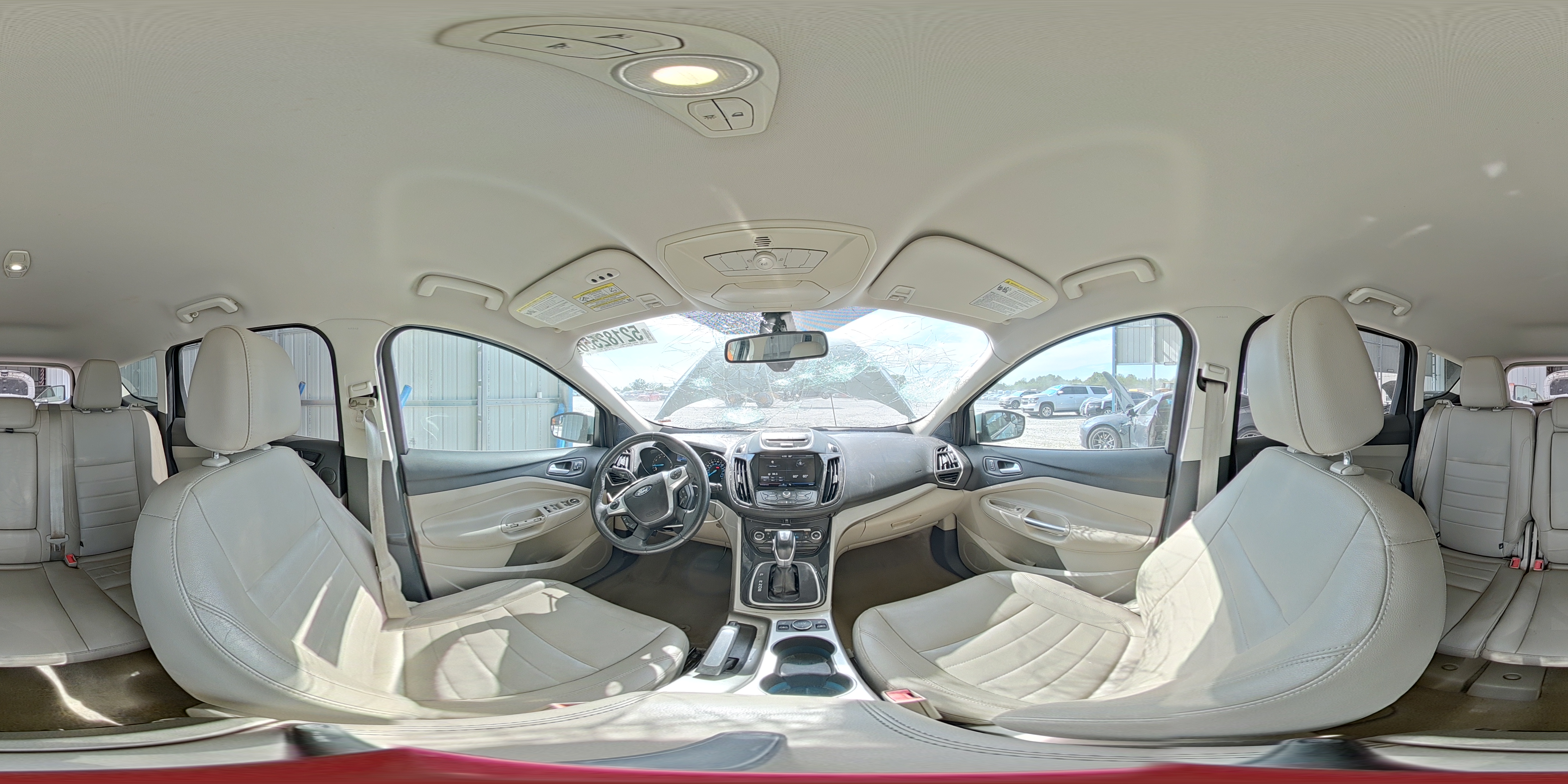 2013 Ford Escape Sel Turquoise vin: 1FMCU0HX2DUC10337