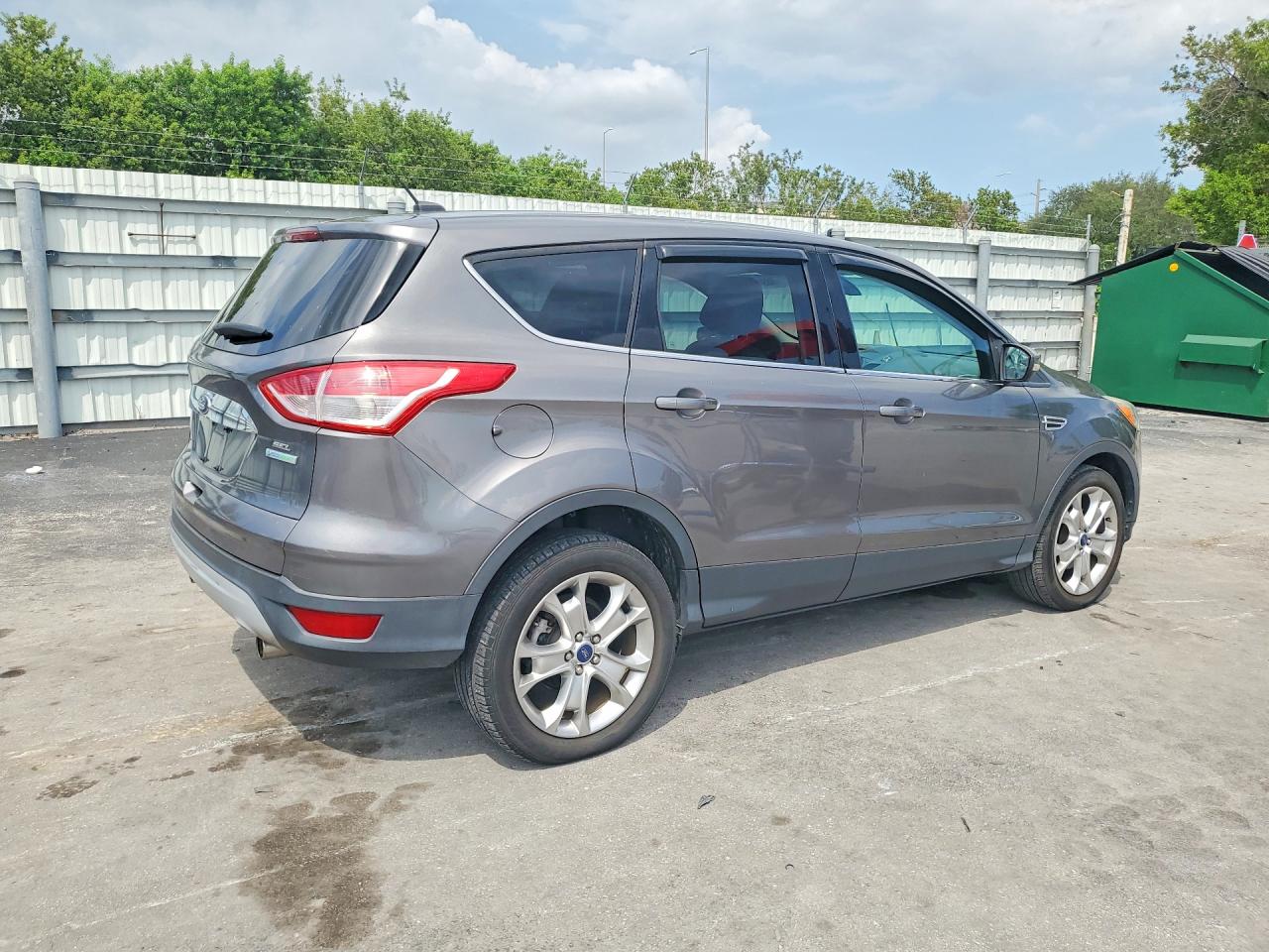 2013 Ford Escape Sel Gray vin: 1FMCU0HX2DUC99259