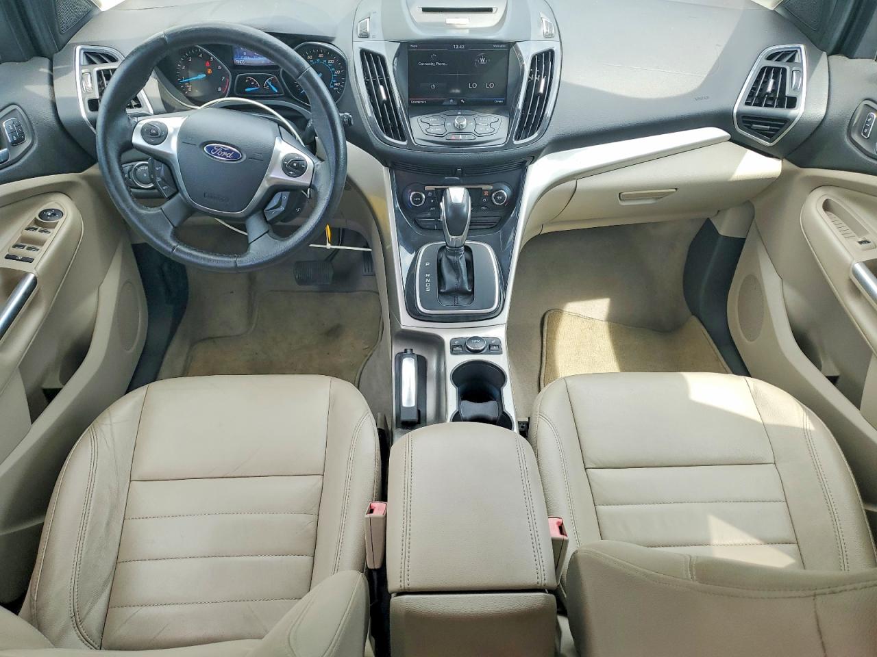 2013 Ford Escape Sel Gray vin: 1FMCU0HX2DUC99259