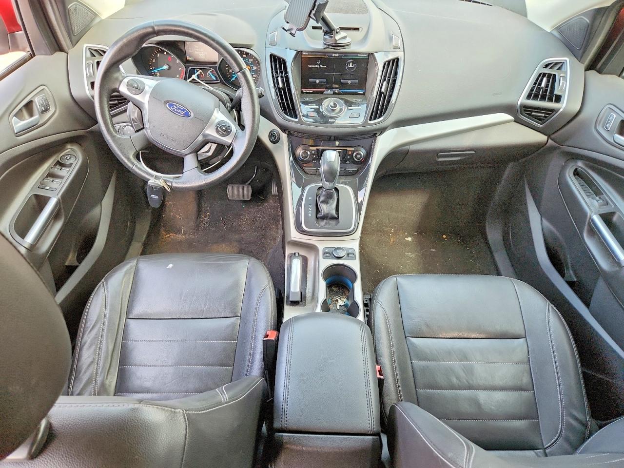 2013 Ford Escape Sel Red vin: 1FMCU0HX2DUD67740