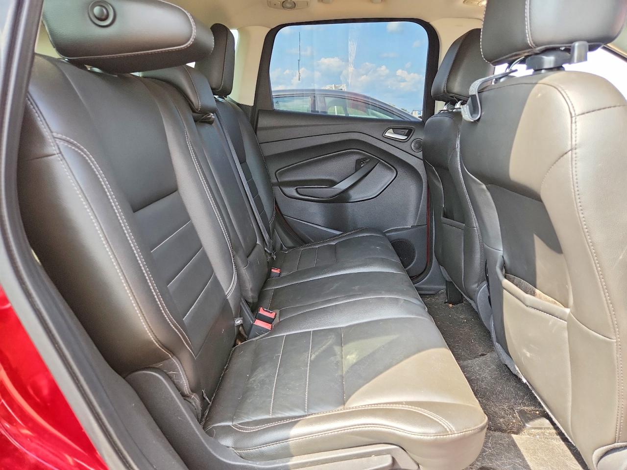 2013 Ford Escape Sel Red vin: 1FMCU0HX2DUD67740