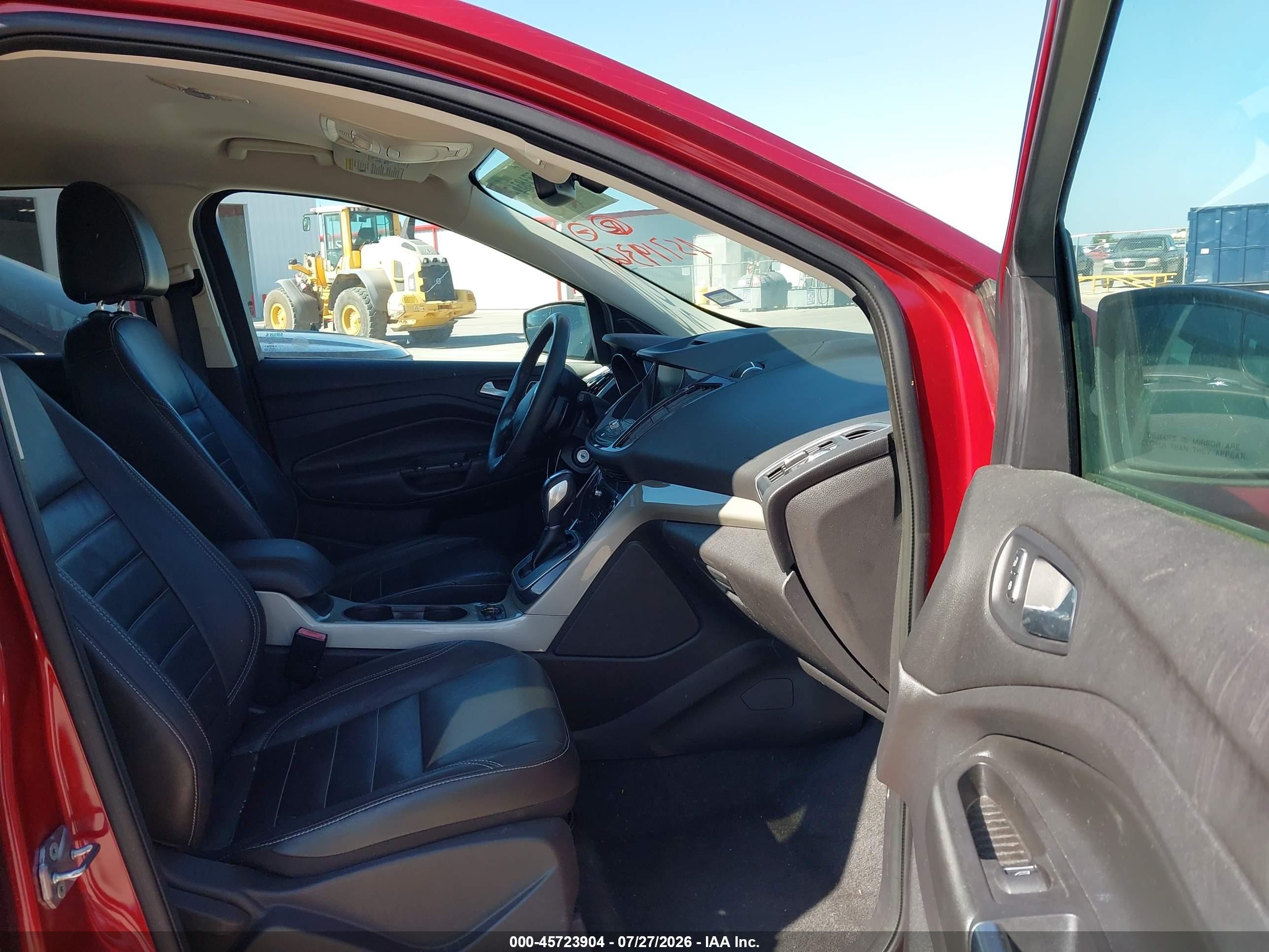 2013 Ford Escape Sel Красный vin: 1FMCU0HX3DUA81072