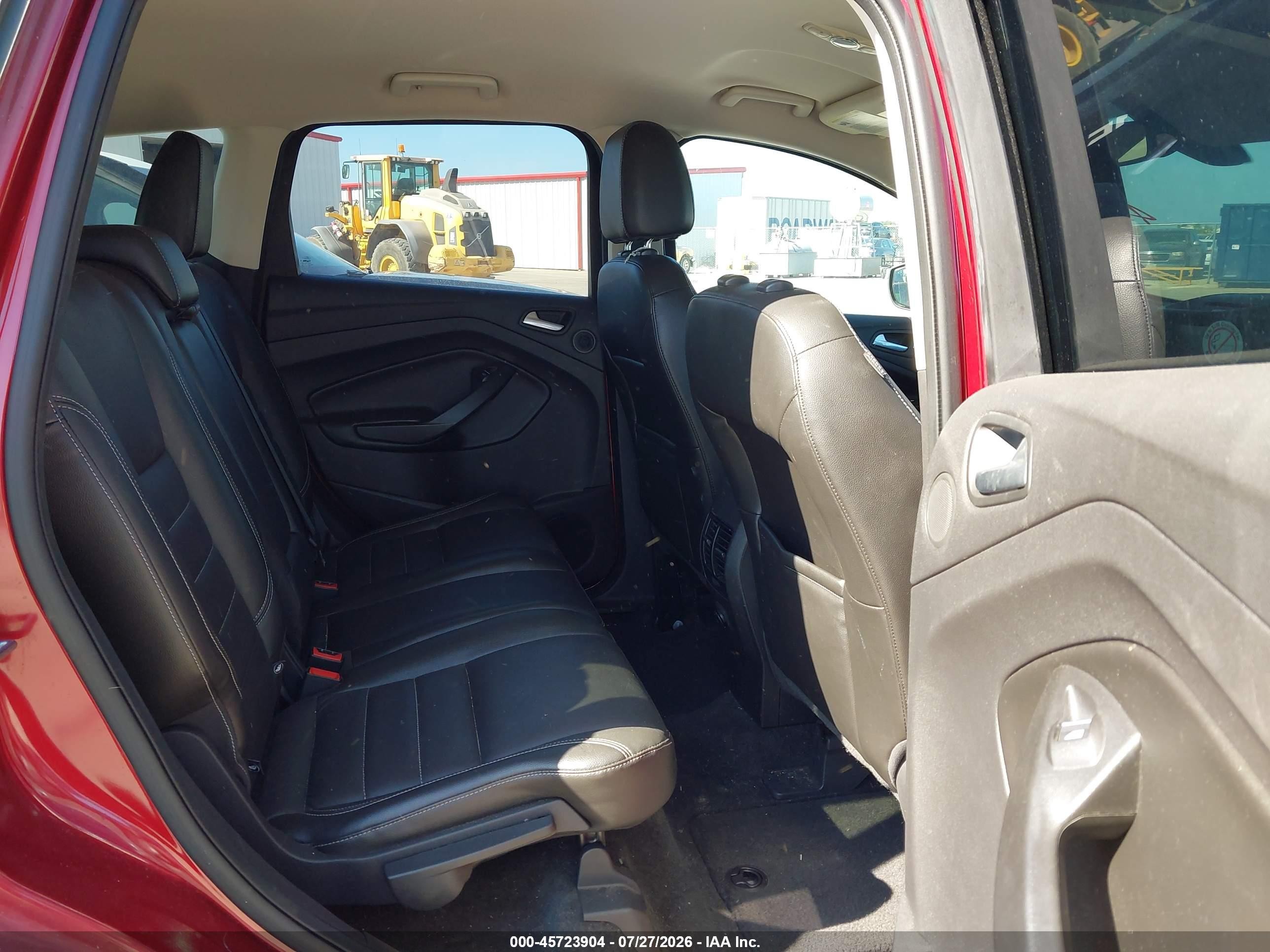 2013 Ford Escape Sel Красный vin: 1FMCU0HX3DUA81072