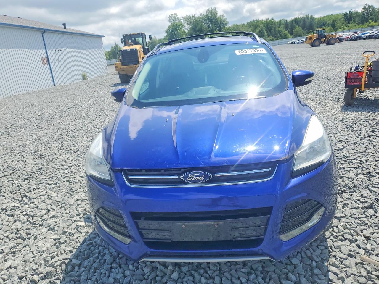 2013 Ford Escape Sel Blue vin: 1FMCU0HX3DUA85347