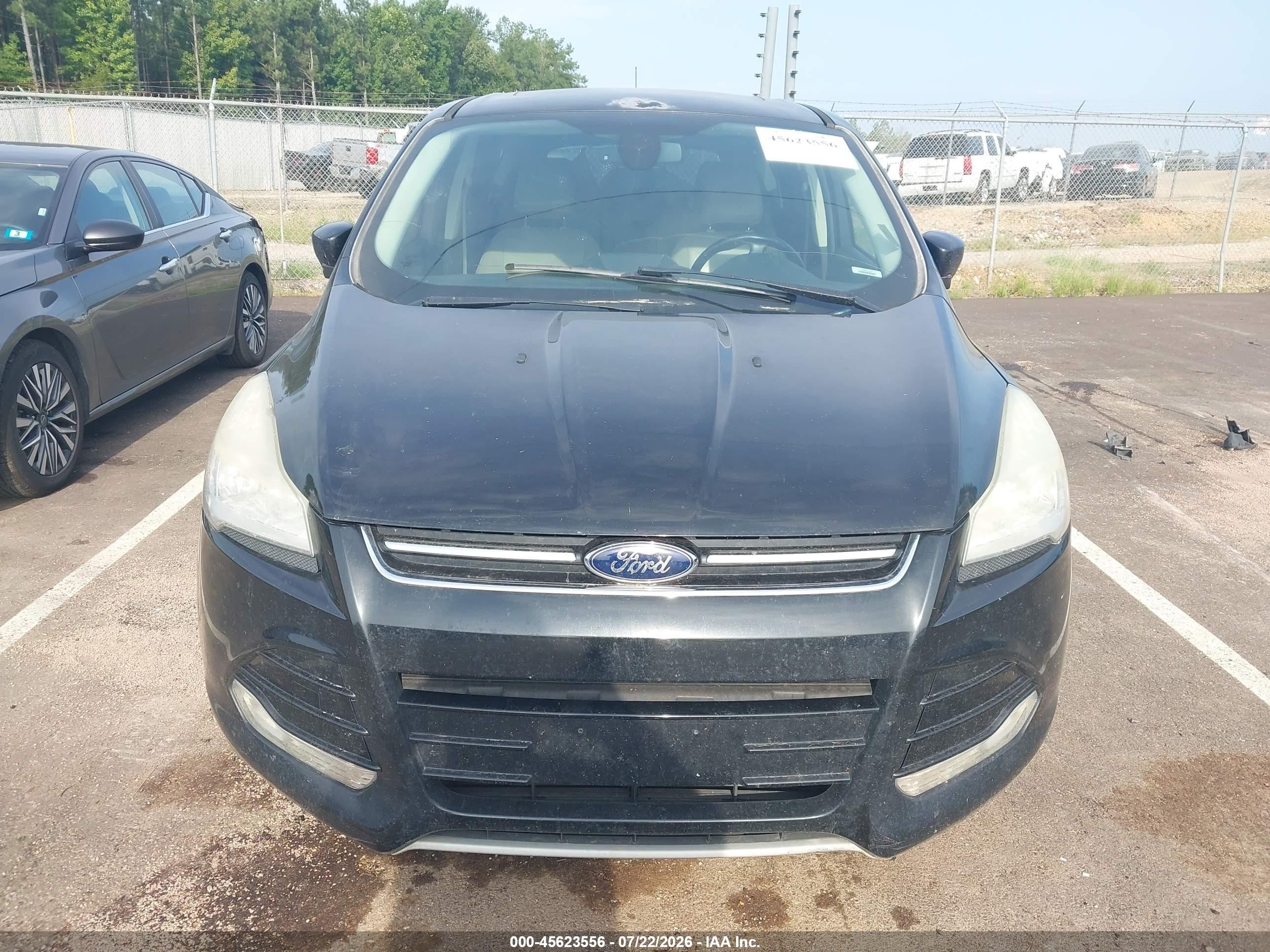 2013 Ford Escape Sel Black vin: 1FMCU0HX3DUB50911