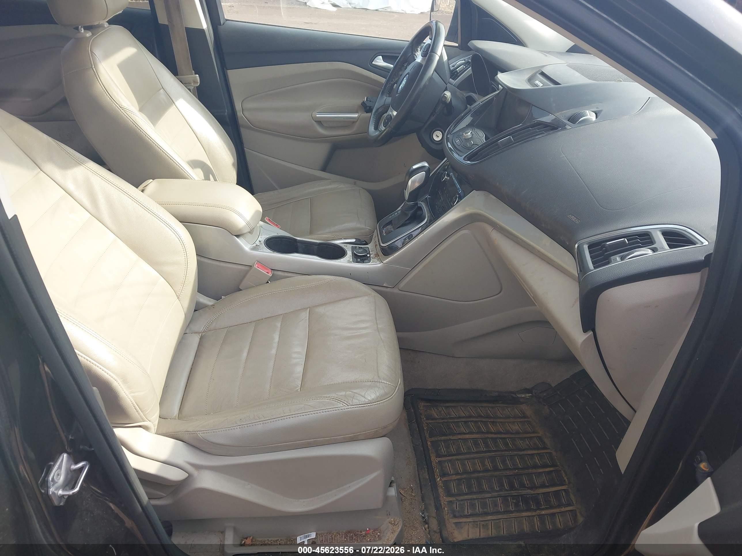2013 Ford Escape Sel Black vin: 1FMCU0HX3DUB50911
