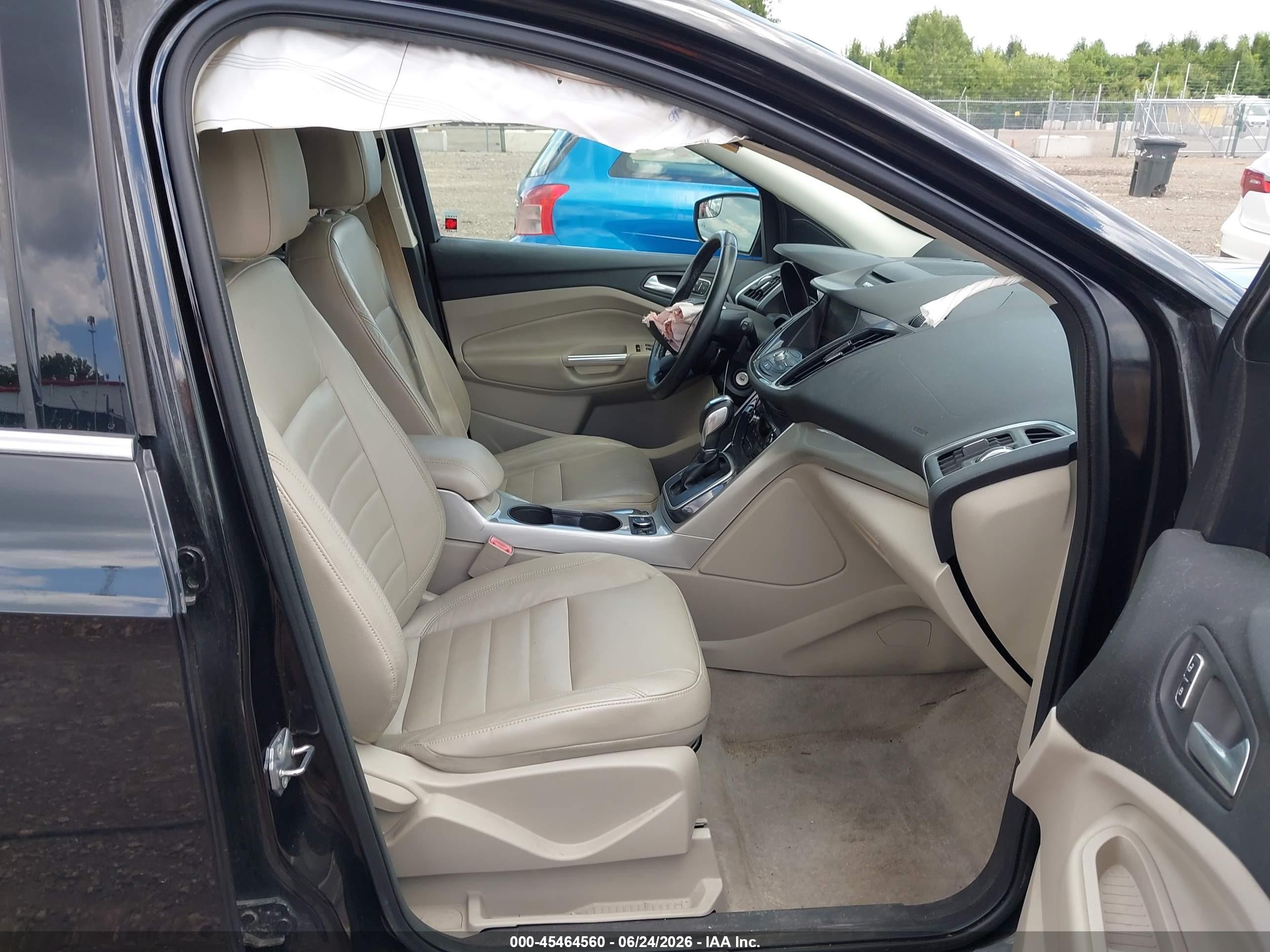 2013 Ford Escape Sel Black vin: 1FMCU0HX3DUB57051